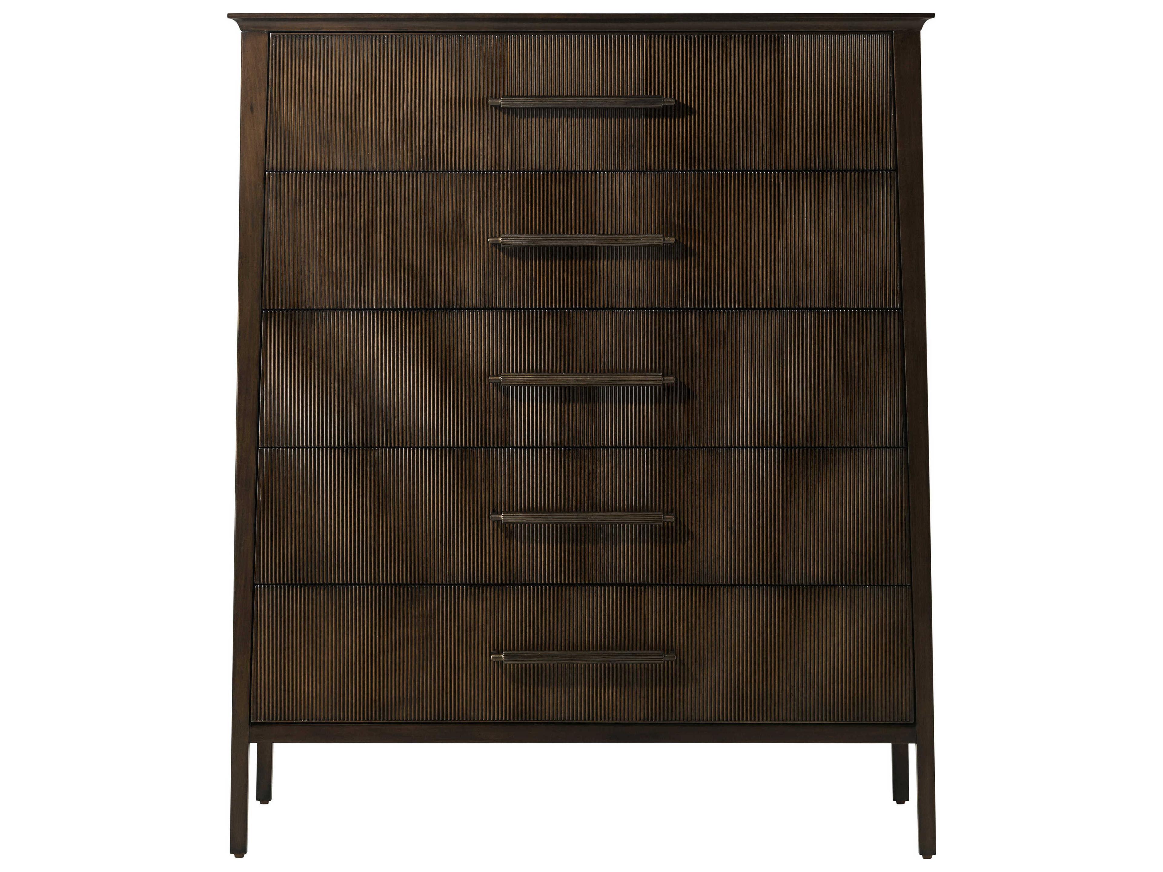 Theodore Alexander Lido Bistre Brown Accent Chest