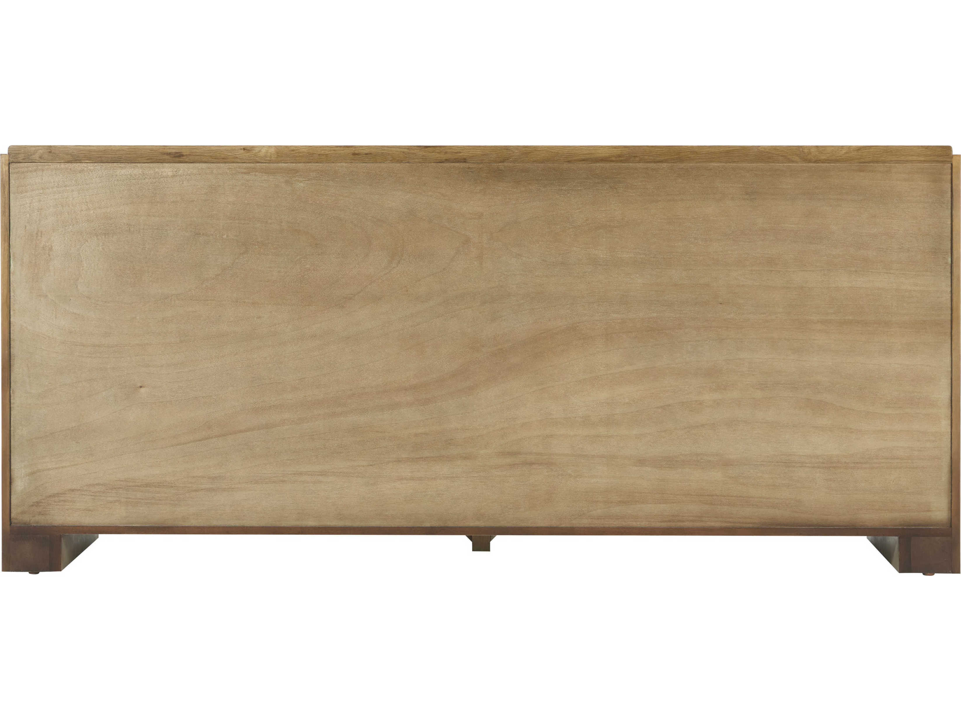 Theodore Alexander Essence 6-Drawers Beige Solid Wood Double Dresser