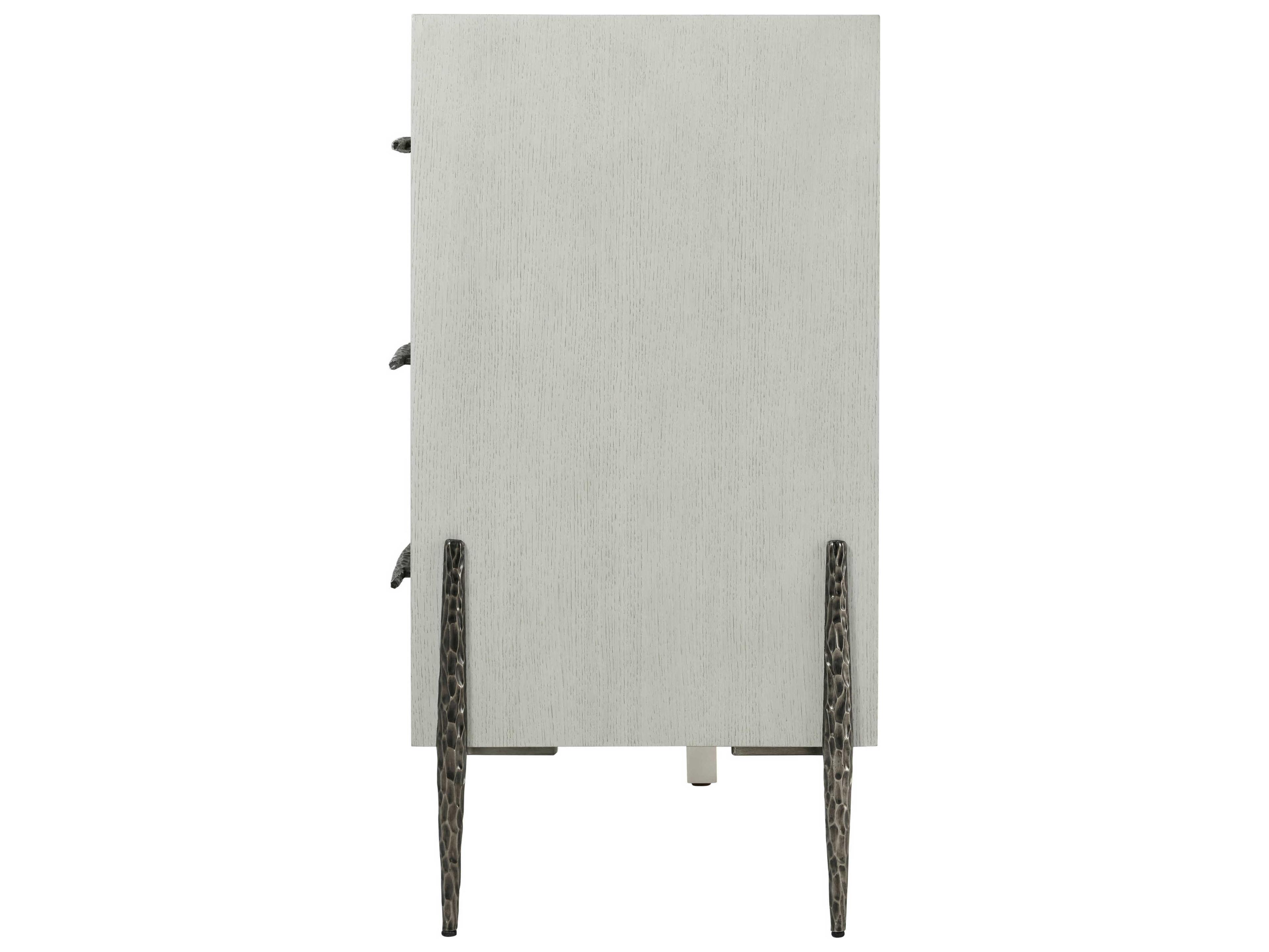 Theodore Alexander Essence 6-Drawers White Solid Wood Double Dresser