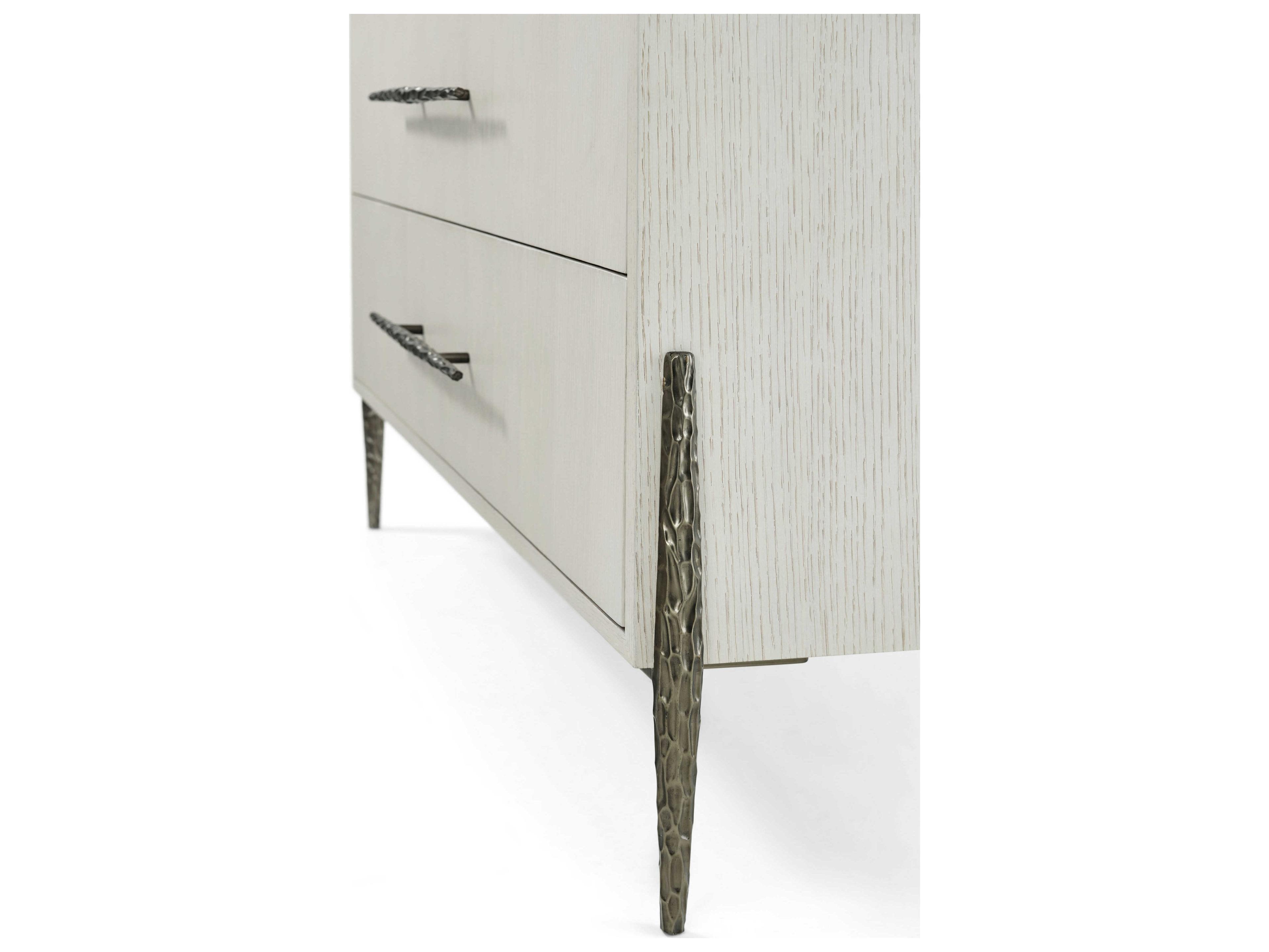 Theodore Alexander Essence Opal White Accent Chest