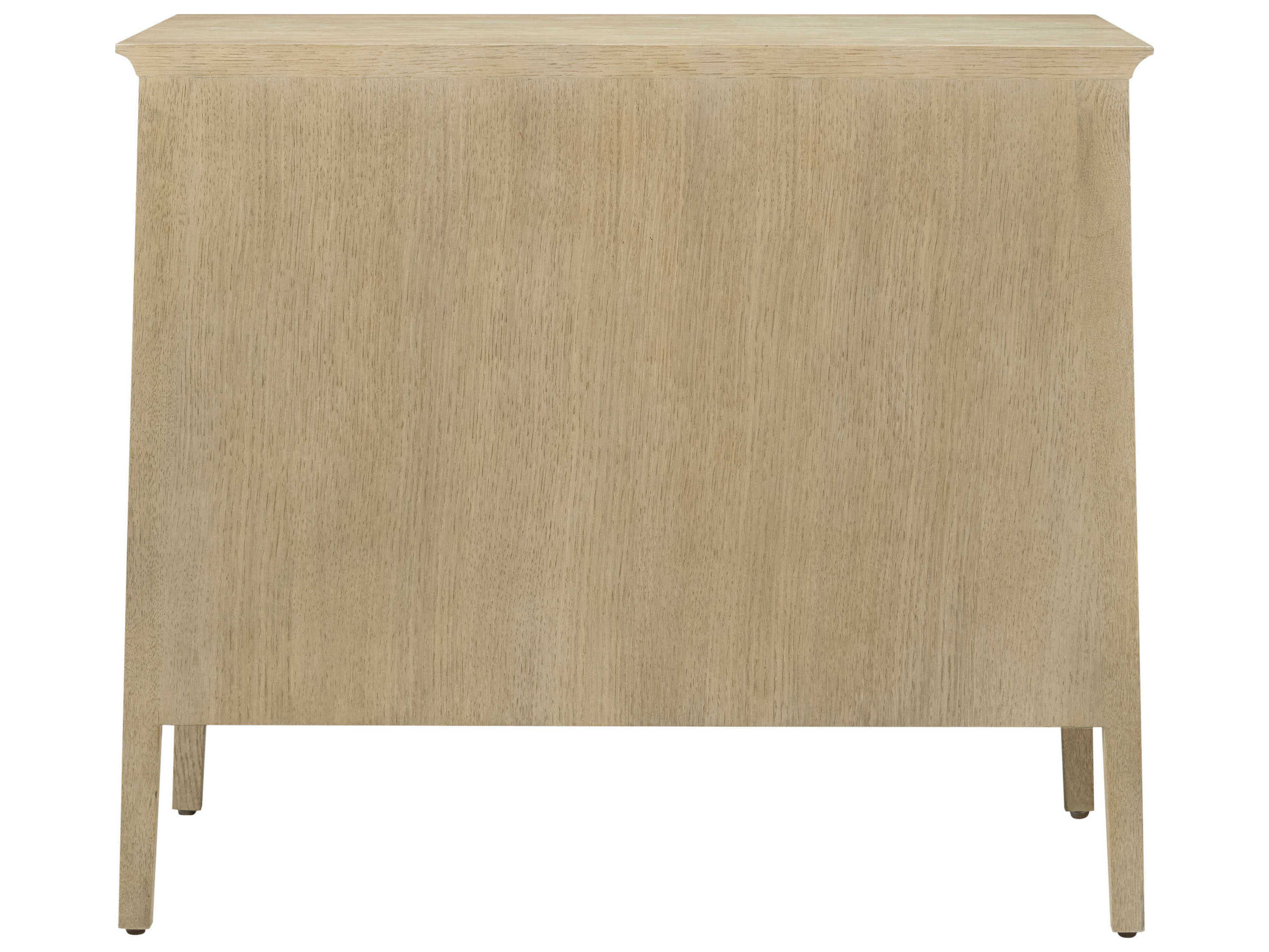 Theodore Alexander Balboa 3-Drawers Gray Nightstand