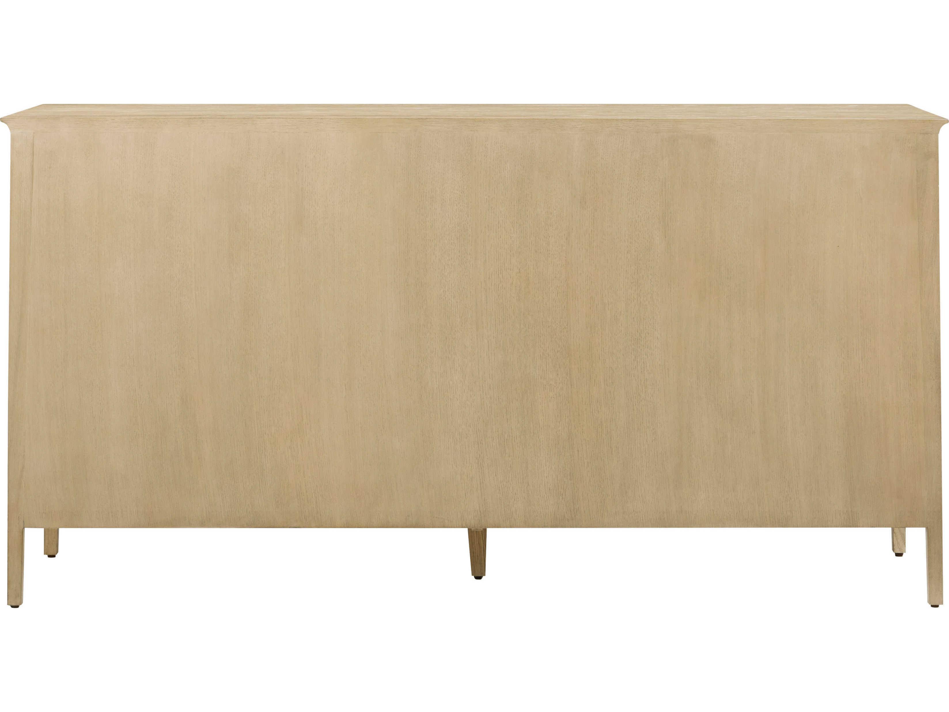 Theodore Alexander Balboa 6-Drawers Gray Double Dresser