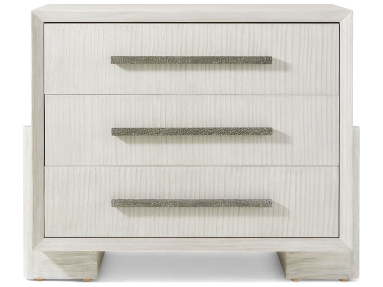 Theodore Alexander Urbane 3-Drawers Natural Nightstand