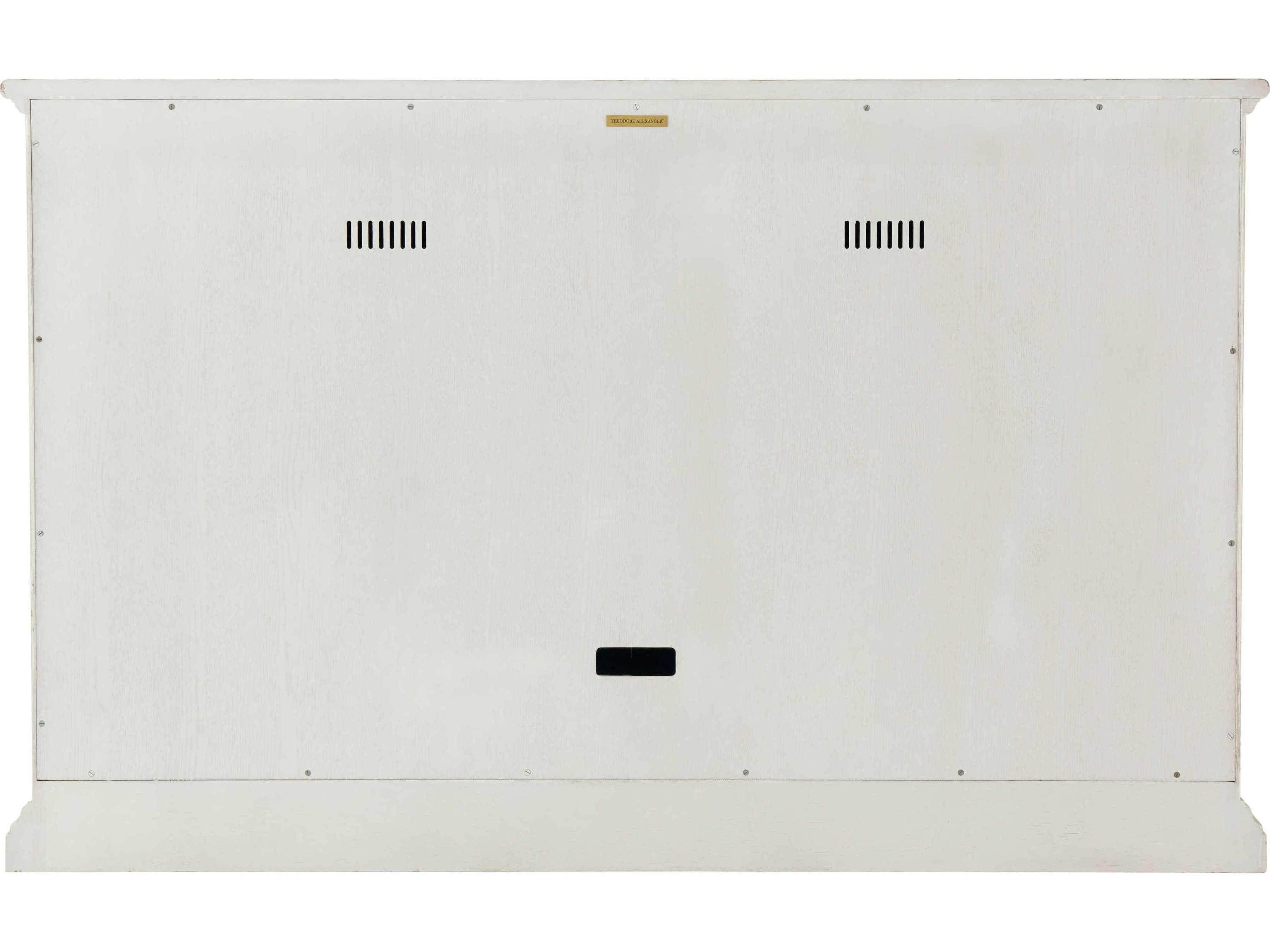 Theodore Alexander Tavel Nora White Beech Wood Accent Chest