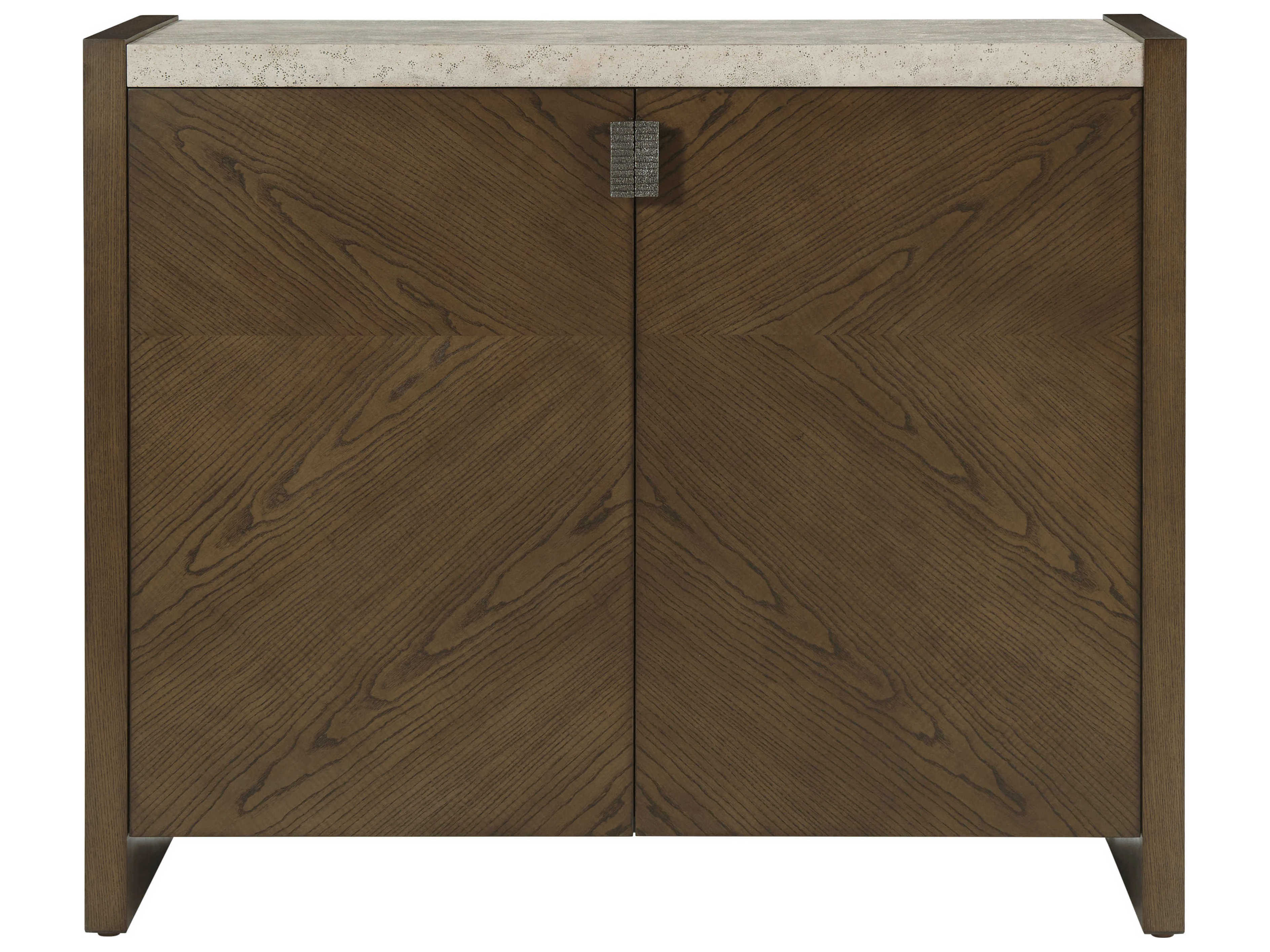 Theodore Alexander Catalina Earth Brown Ash Wood Accent Chest