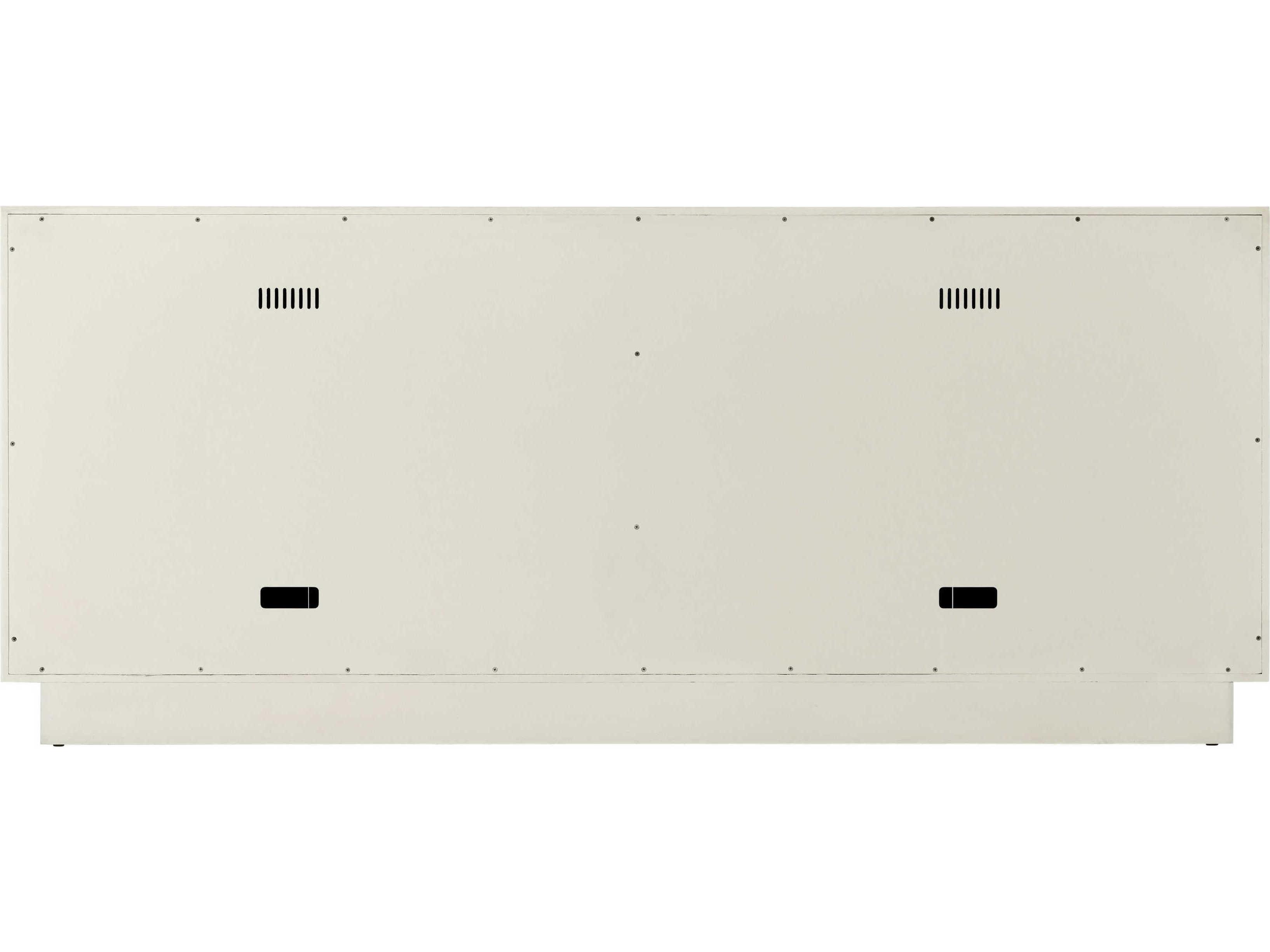 Theodore Alexander Ta Originals 82" Amaretti Brushed Pewter Onda Sideboard