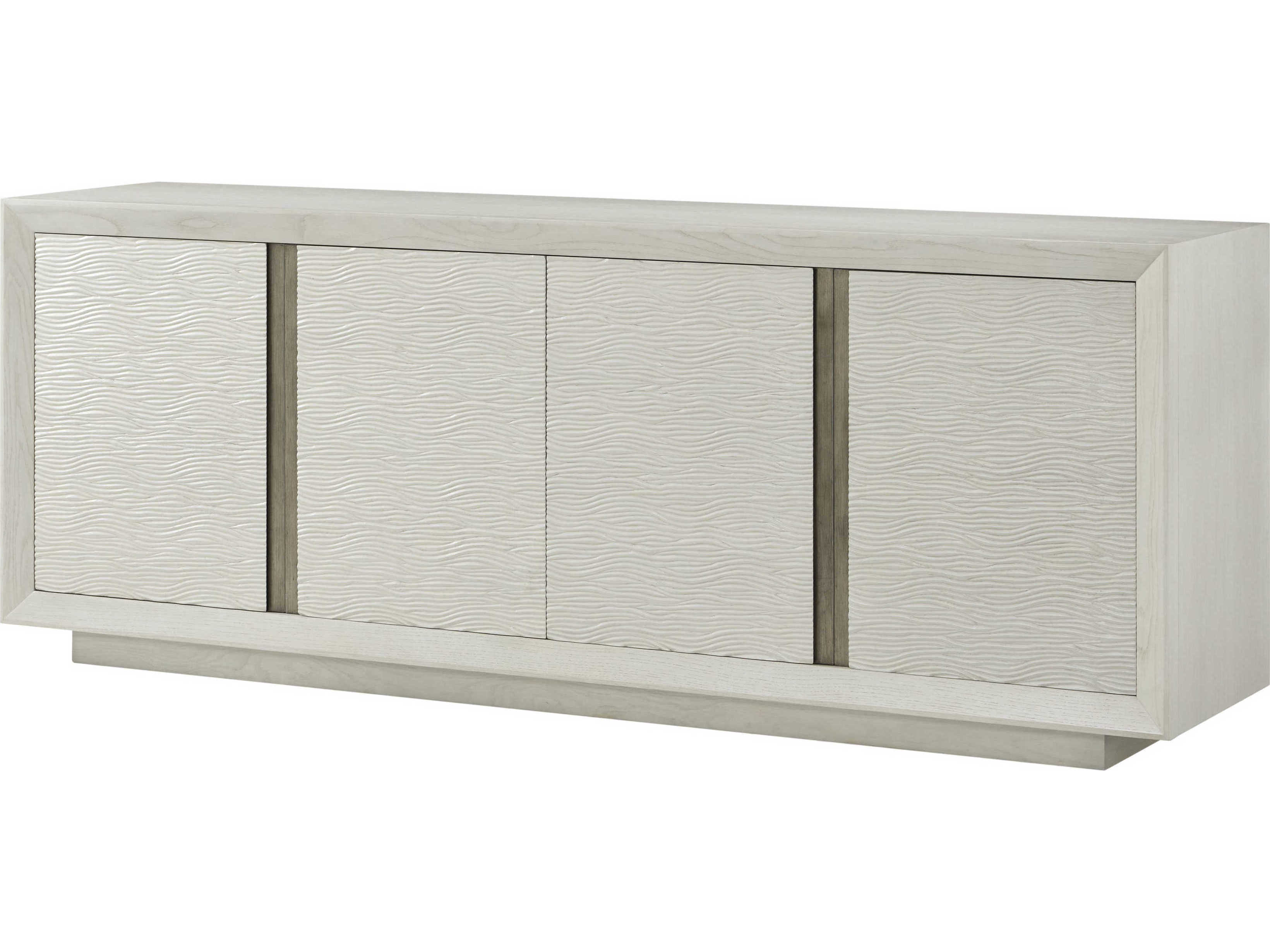 Theodore Alexander Essence 90" Solid Wood Opal Media Console
