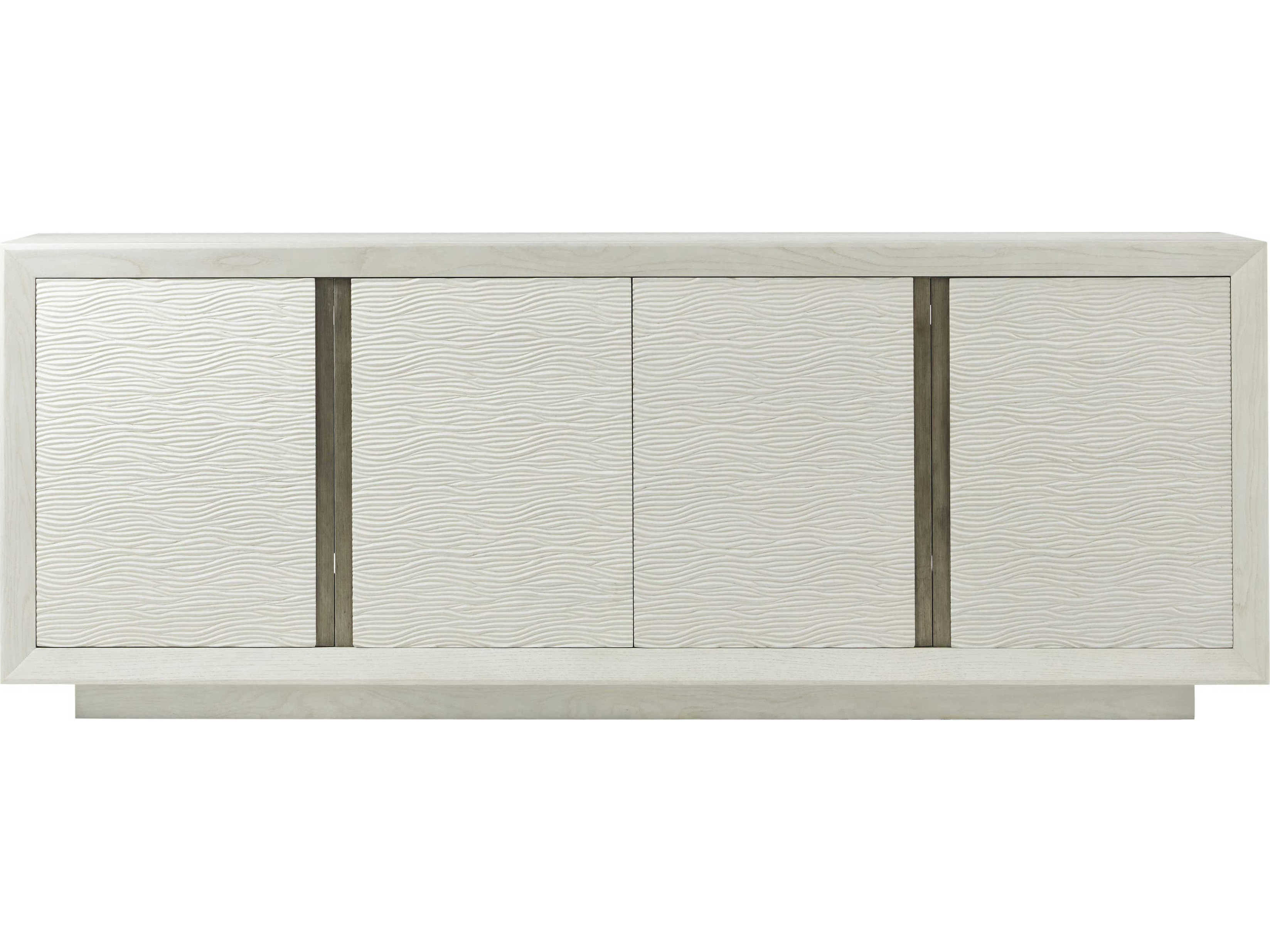 Theodore Alexander Essence 90" Solid Wood Opal Media Console