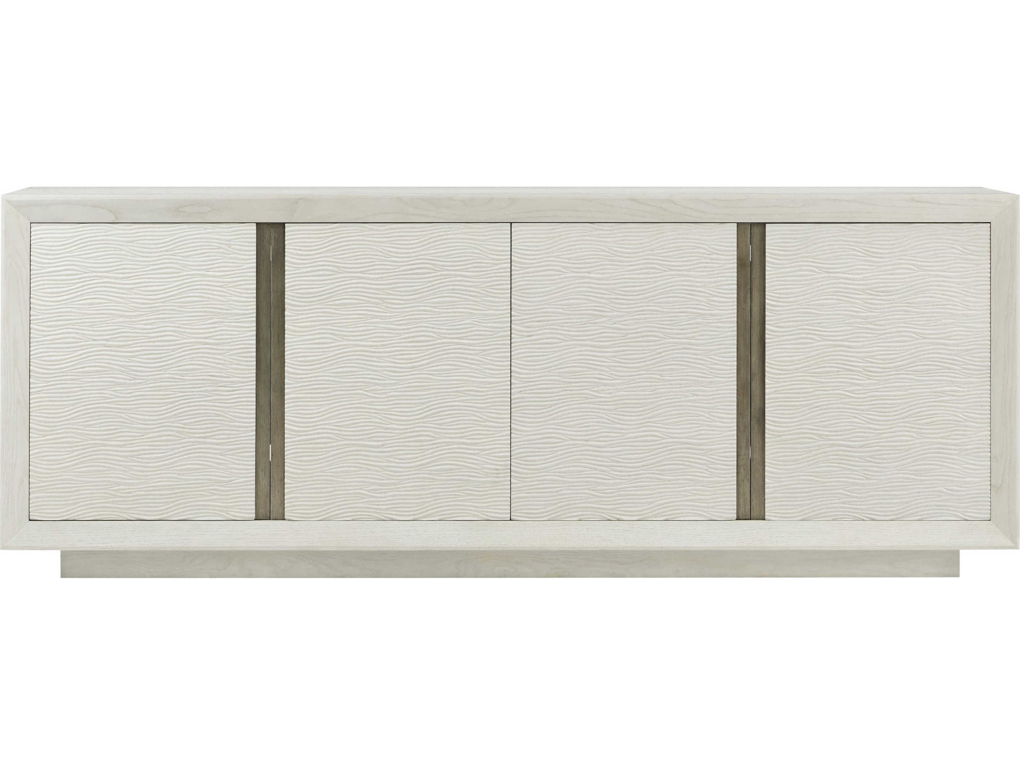 Theodore Alexander Essence 90" Solid Wood Opal Media Console