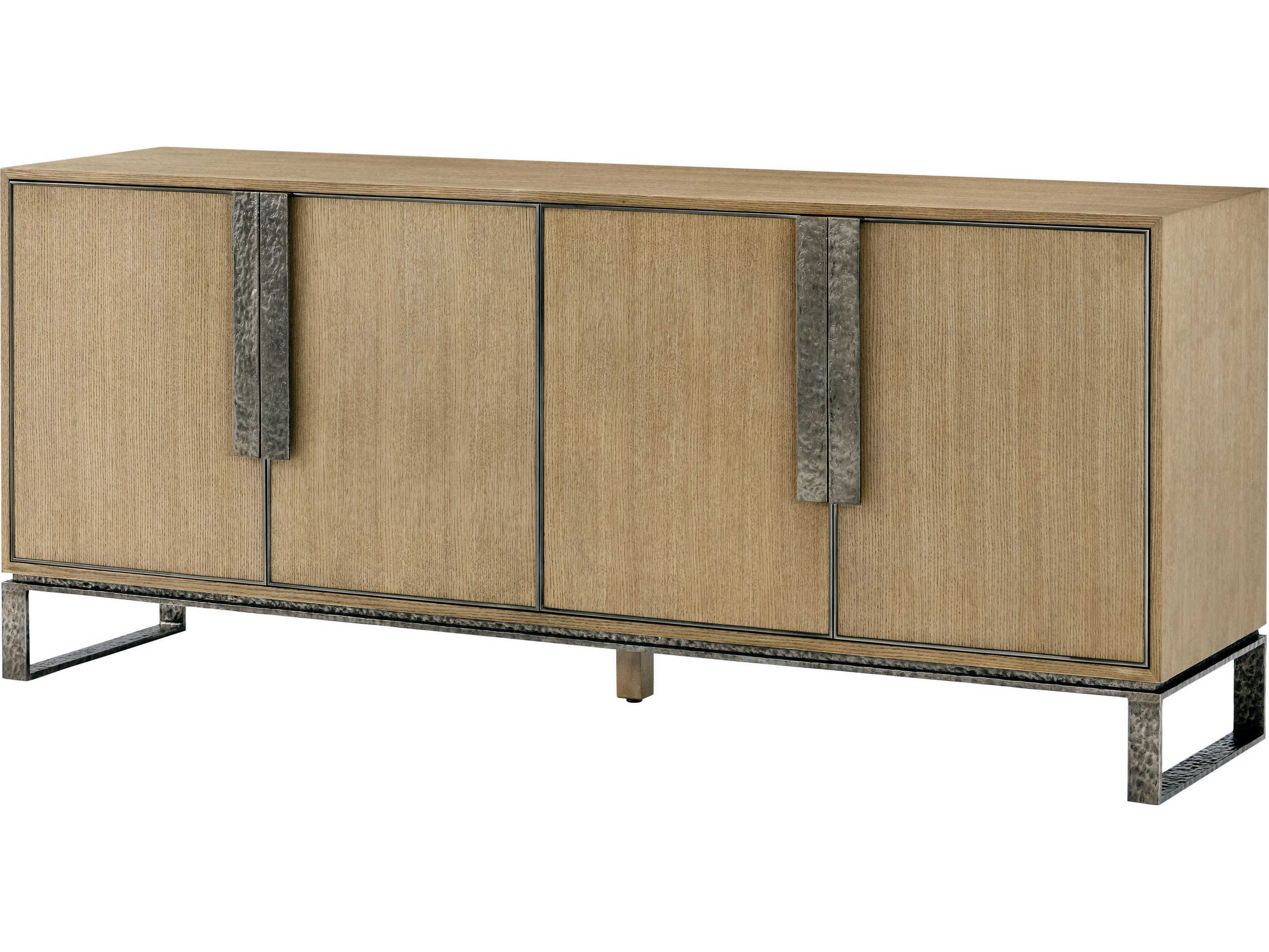 Theodore Alexander Essence 80" Oak Wood Blonde Media Console