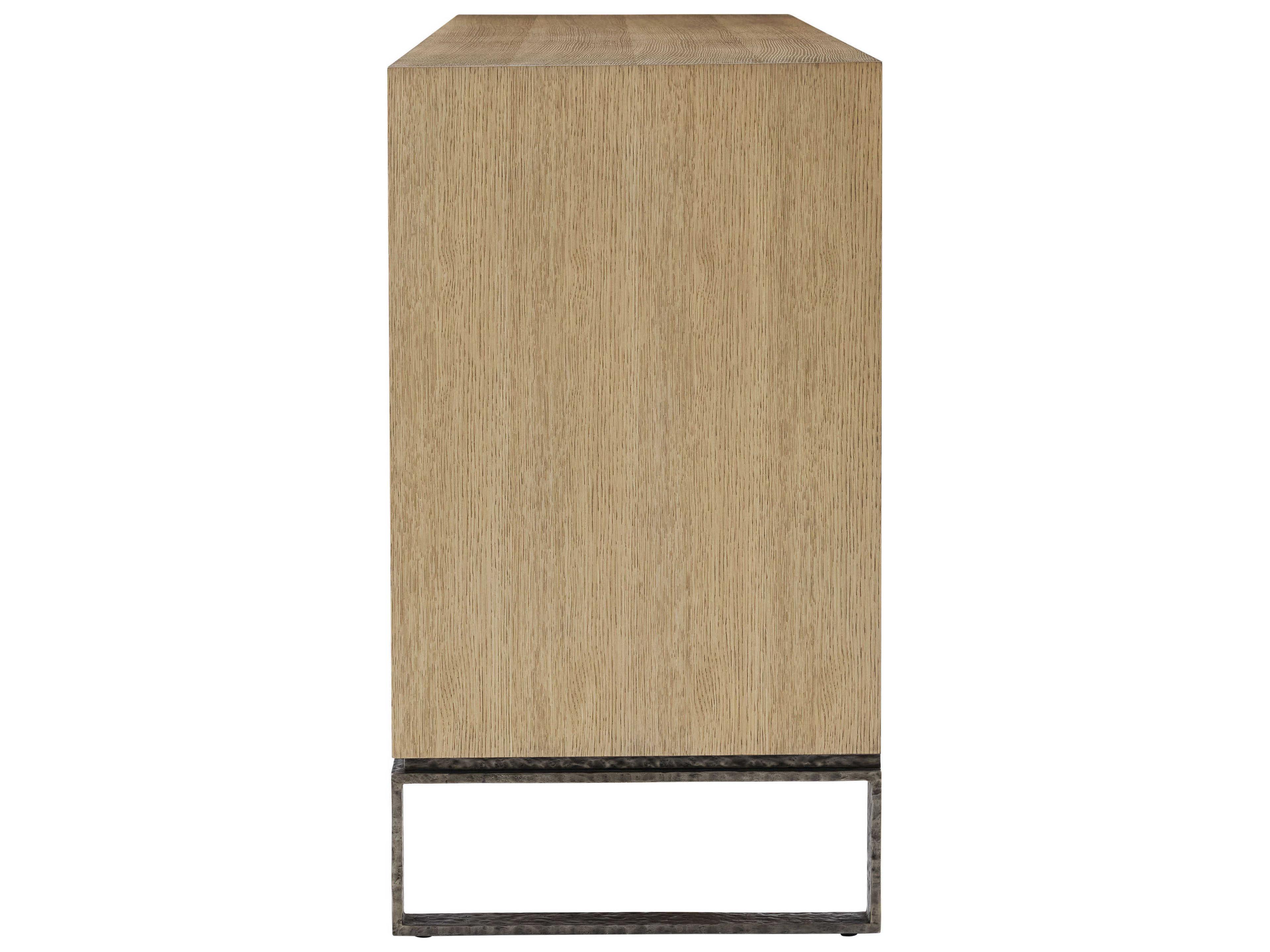 Theodore Alexander Essence 80" Oak Wood Blonde Media Console