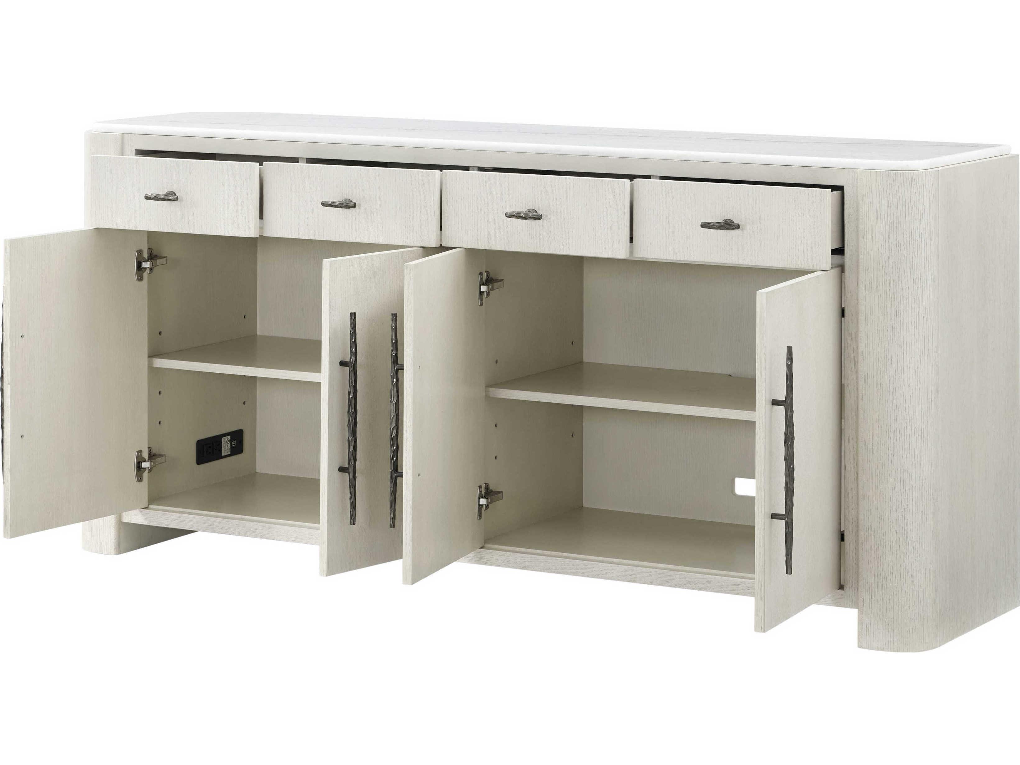 Theodore Alexander Essence 76" Opal Sideboard