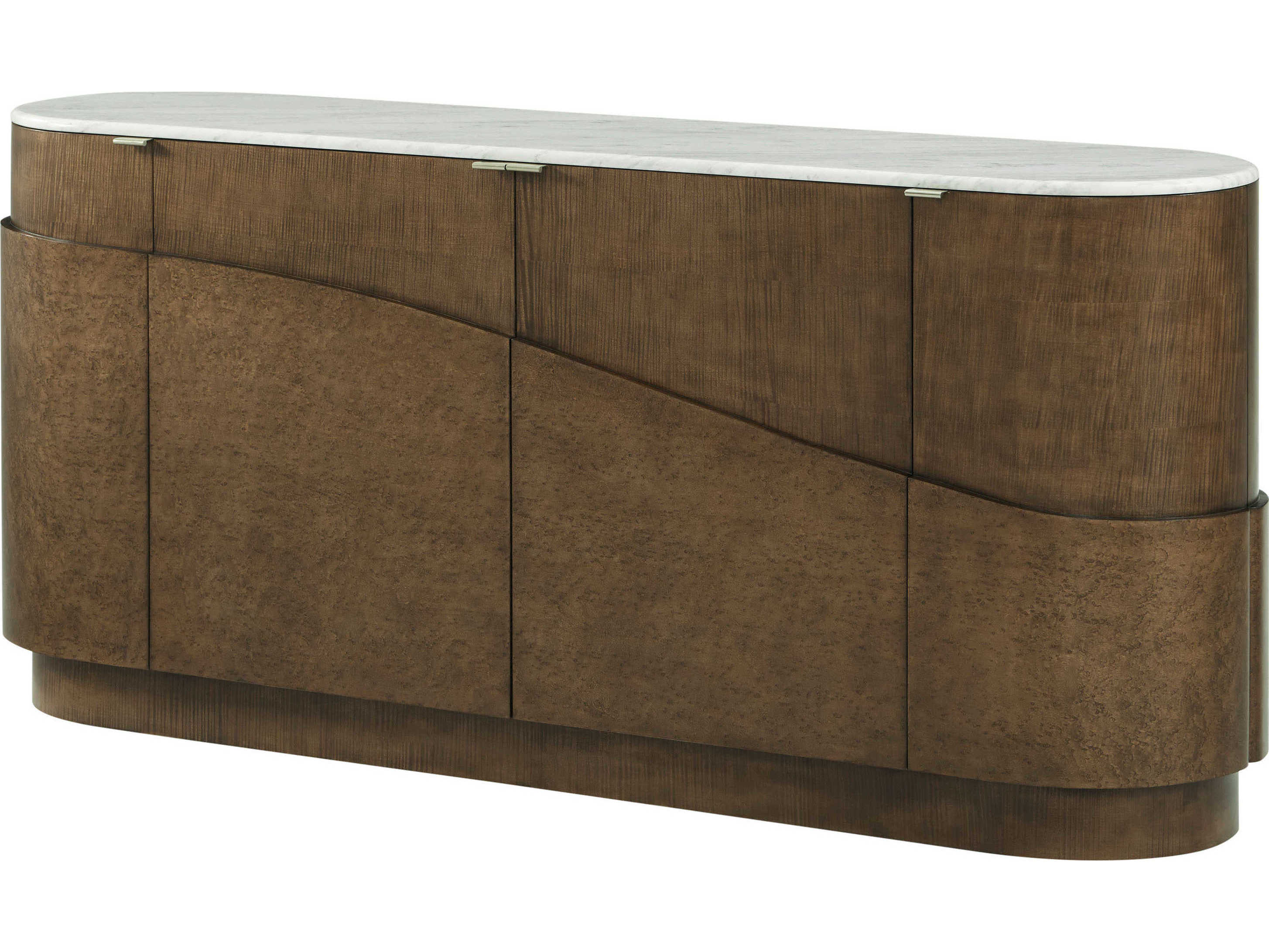 Theodore Alexander Origins 74" Sycamore Wood Landmark Sideboard