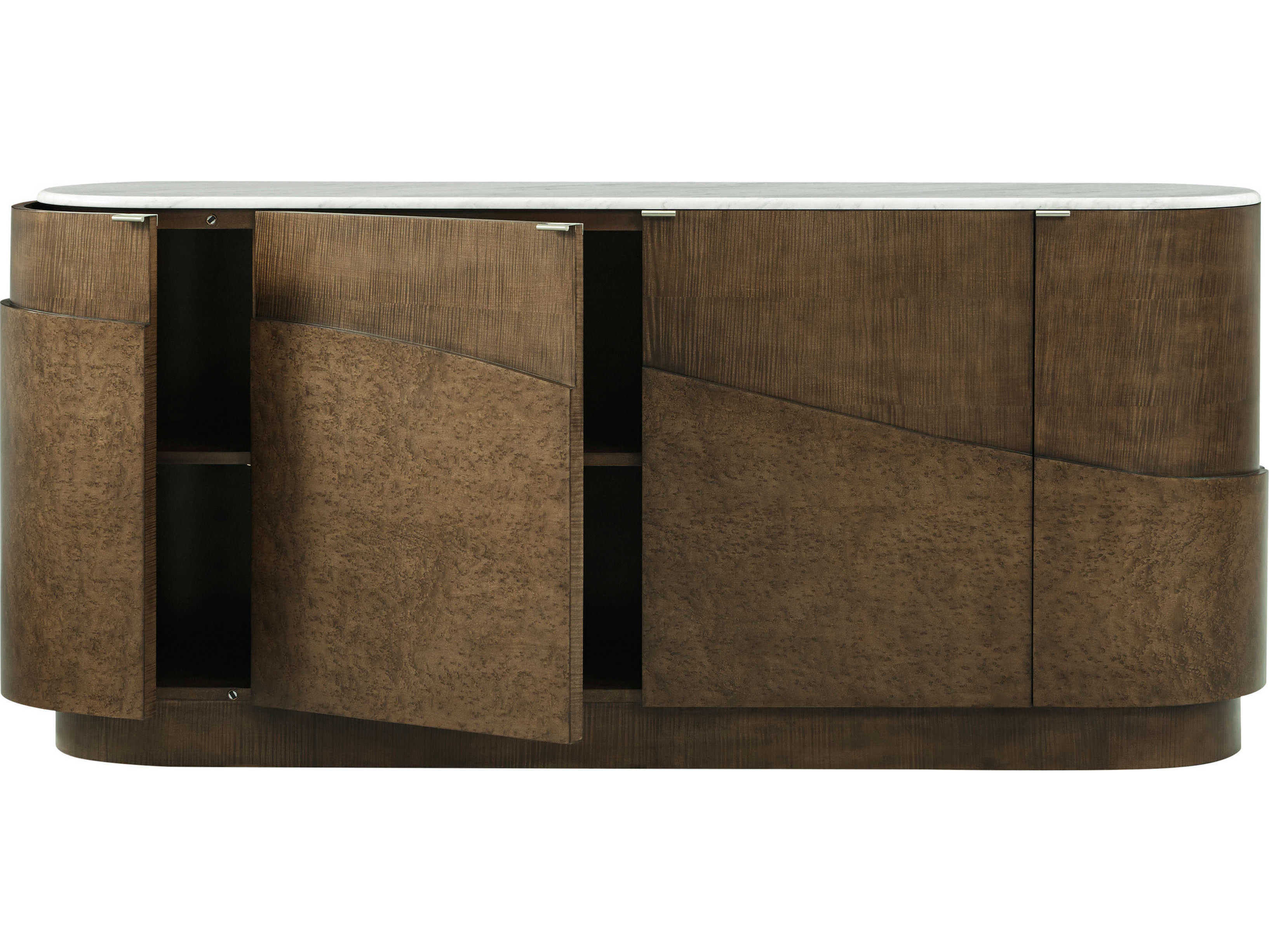 Theodore Alexander Origins 74" Sycamore Wood Landmark Sideboard