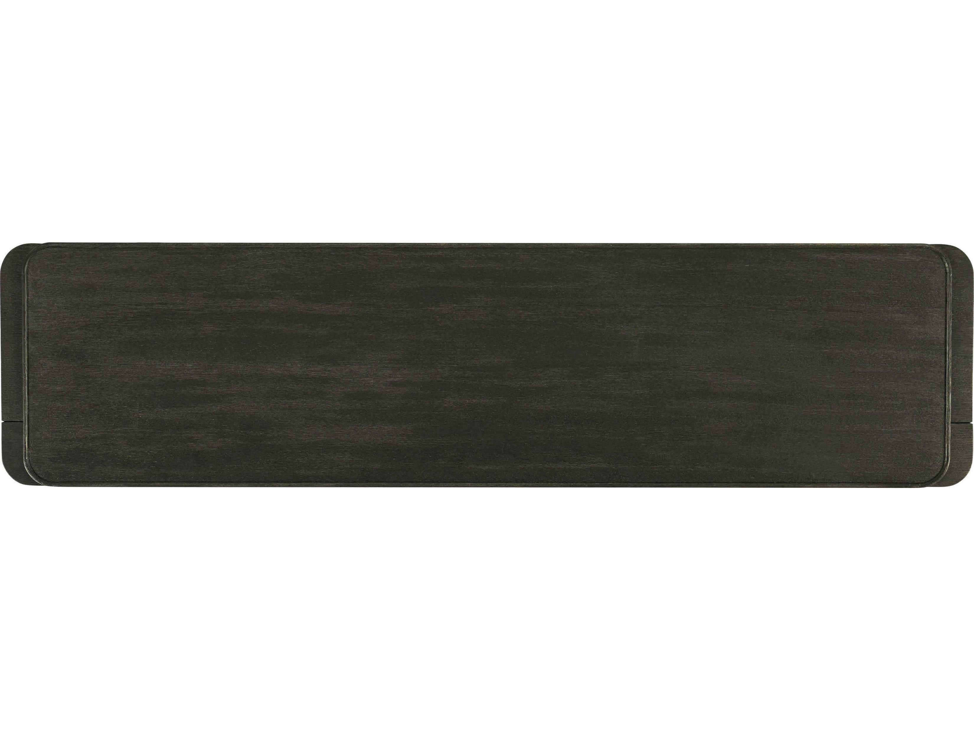 Theodore Alexander Repose 80" Charcoal Oak Media Console