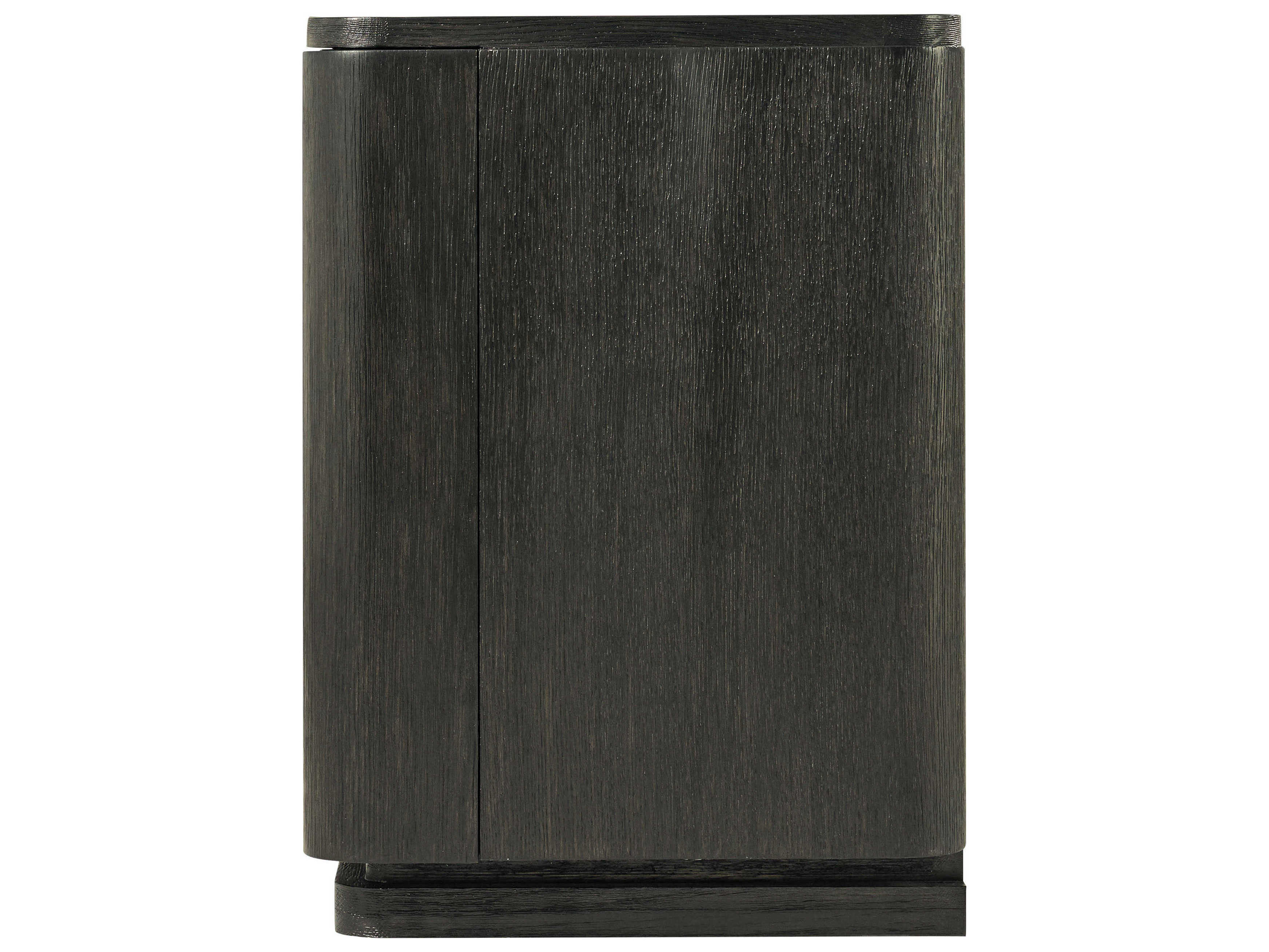 Theodore Alexander Repose 100" Oak Wood Charcoal Media Console