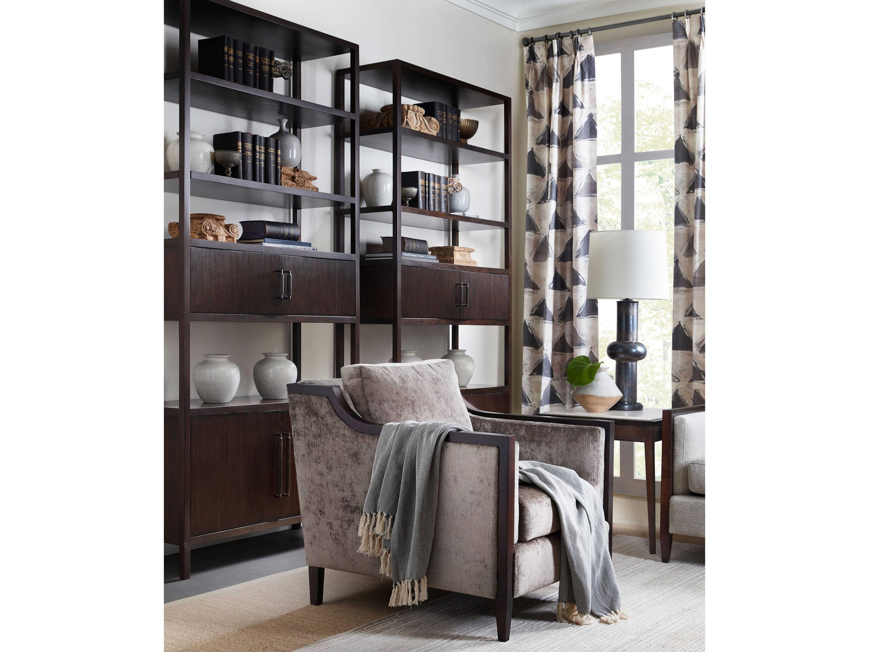 Theodore Alexander Lido Bistre Bookcase