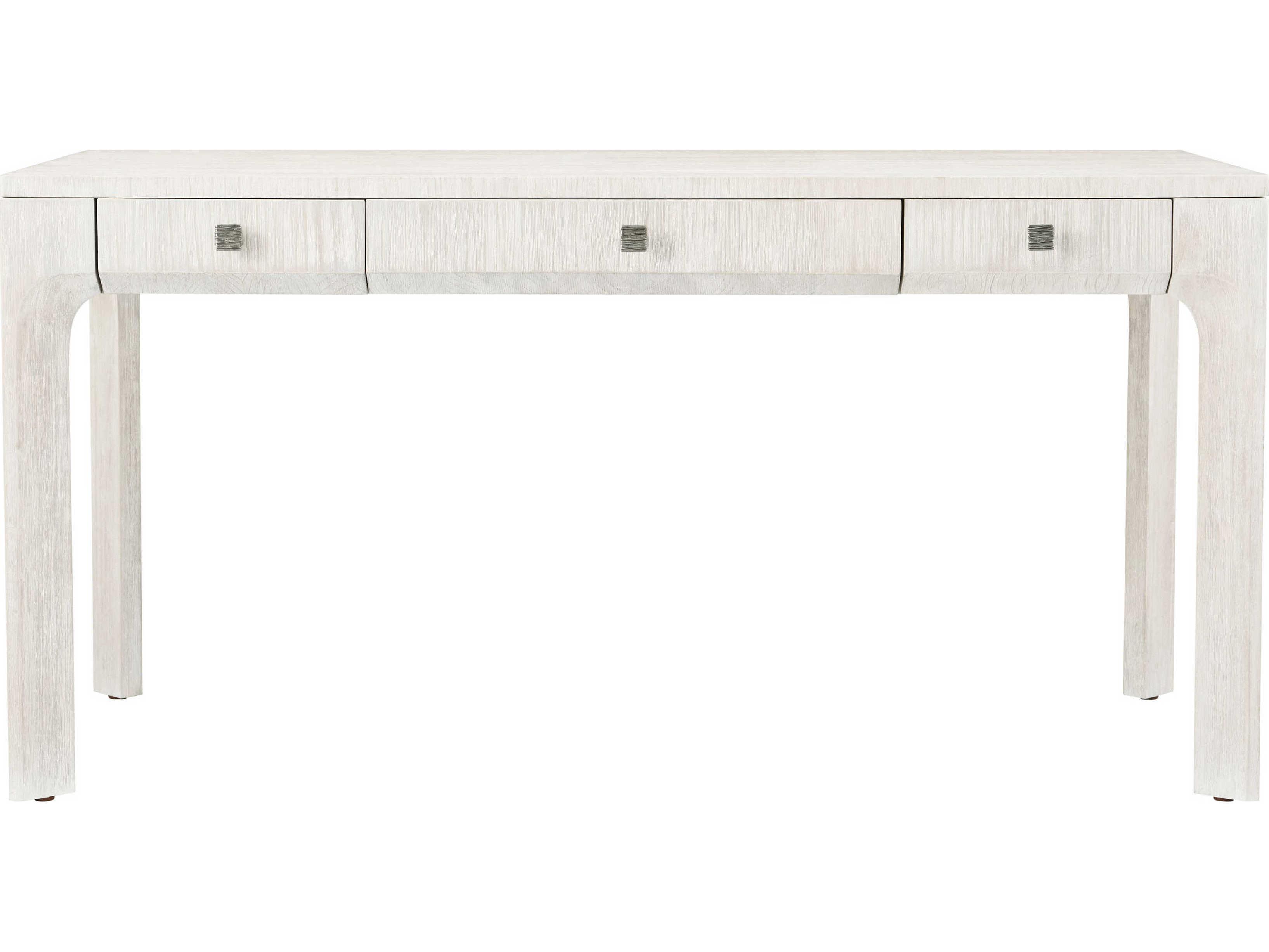 Theodore Alexander Breeze Sea Salt White Pine Wood Writing Desk
