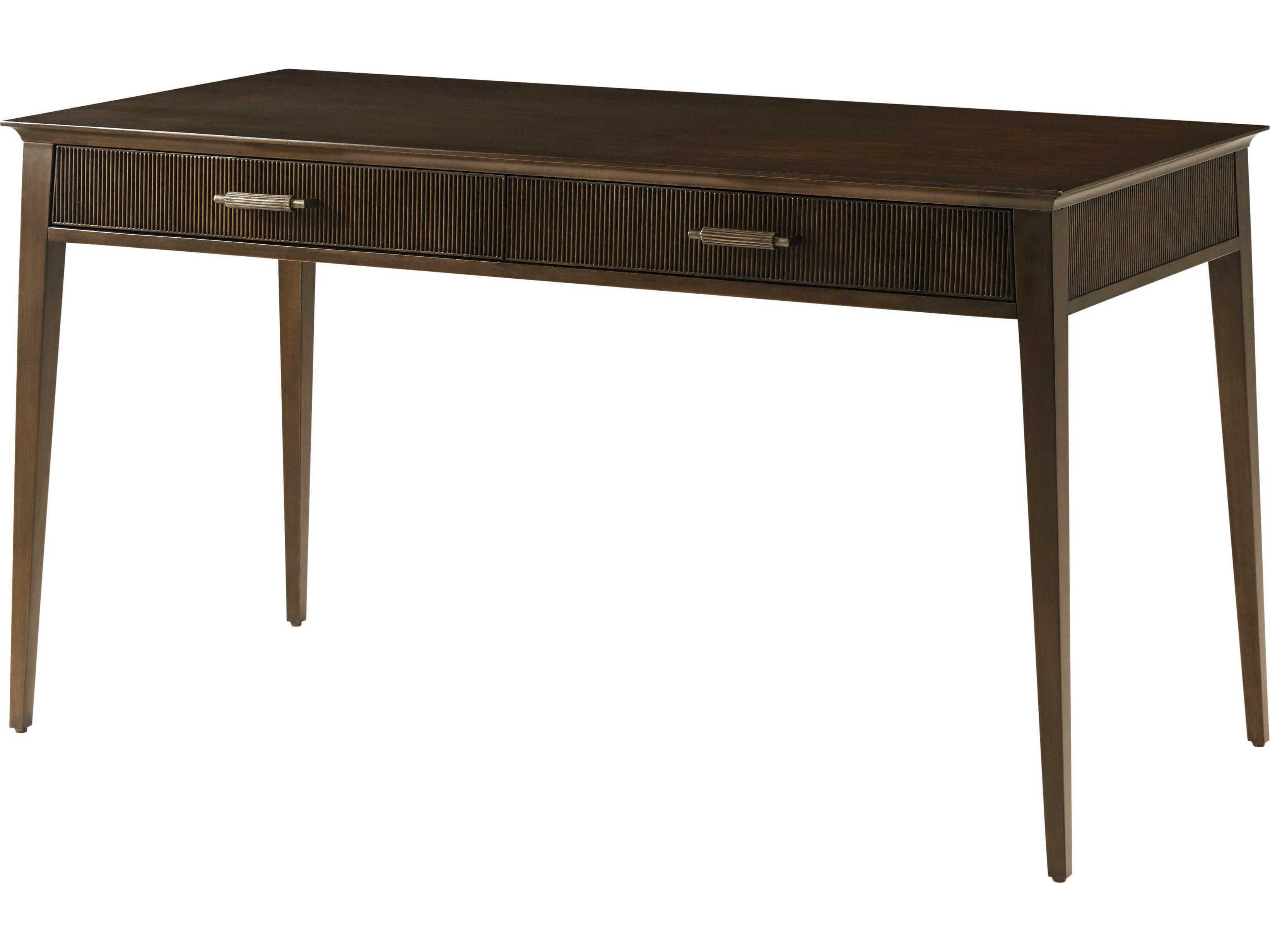 Theodore Alexander Lido Bistre Brown Writing Desk