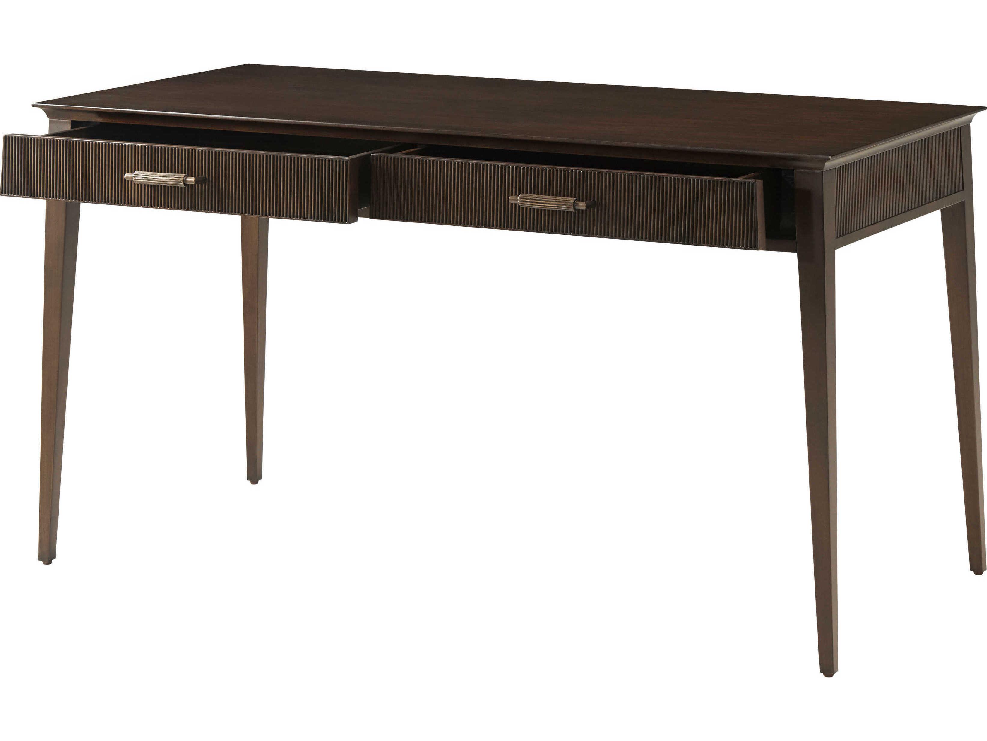Theodore Alexander Lido Bistre Brown Writing Desk