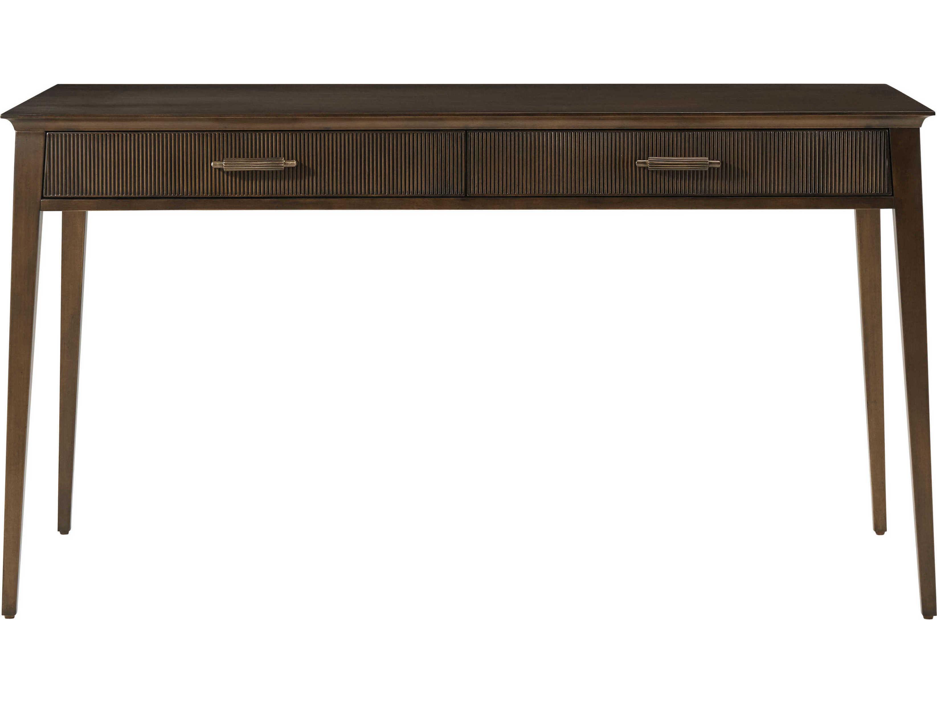 Theodore Alexander Lido Bistre Brown Writing Desk