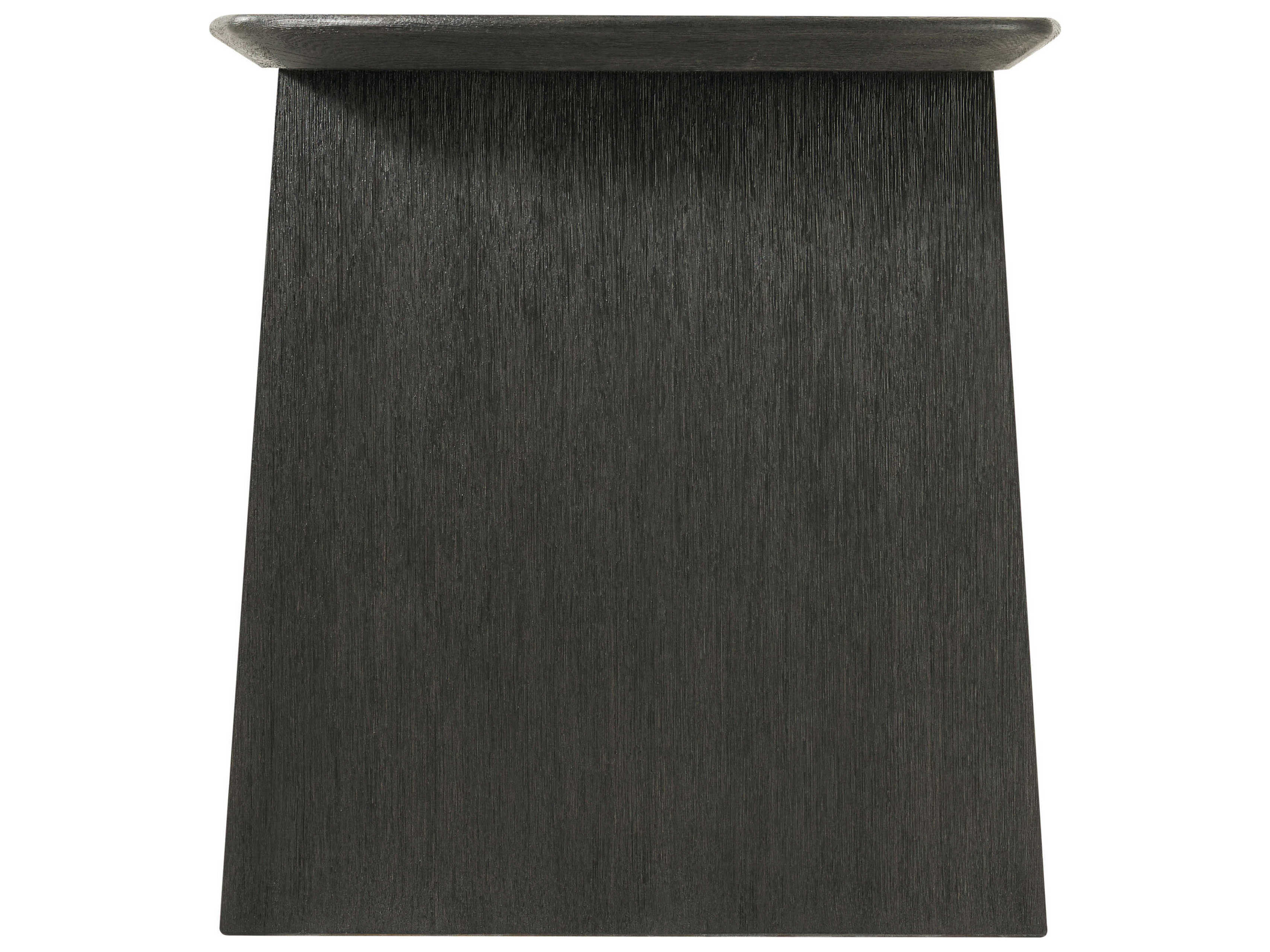 Theodore Alexander Repose Charcoal Oak Black Wood Writing Desk