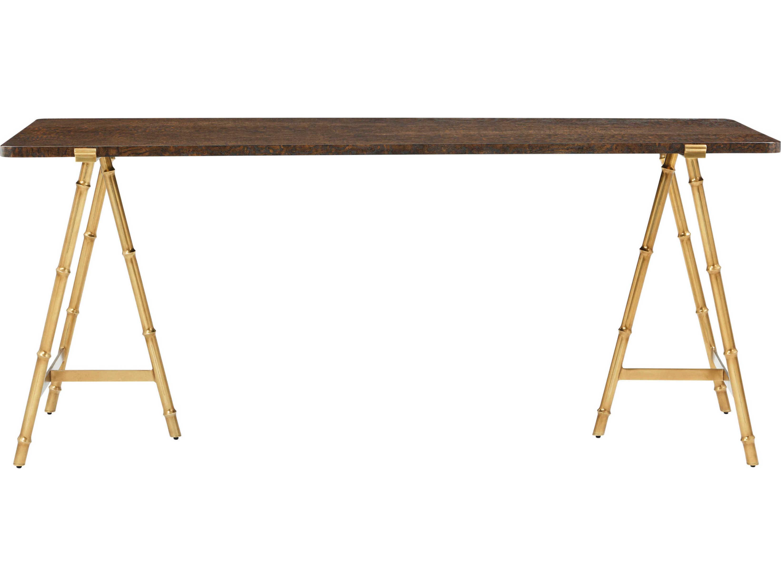 Theodore Alexander Kesden Pyramid Brown Computer Desk