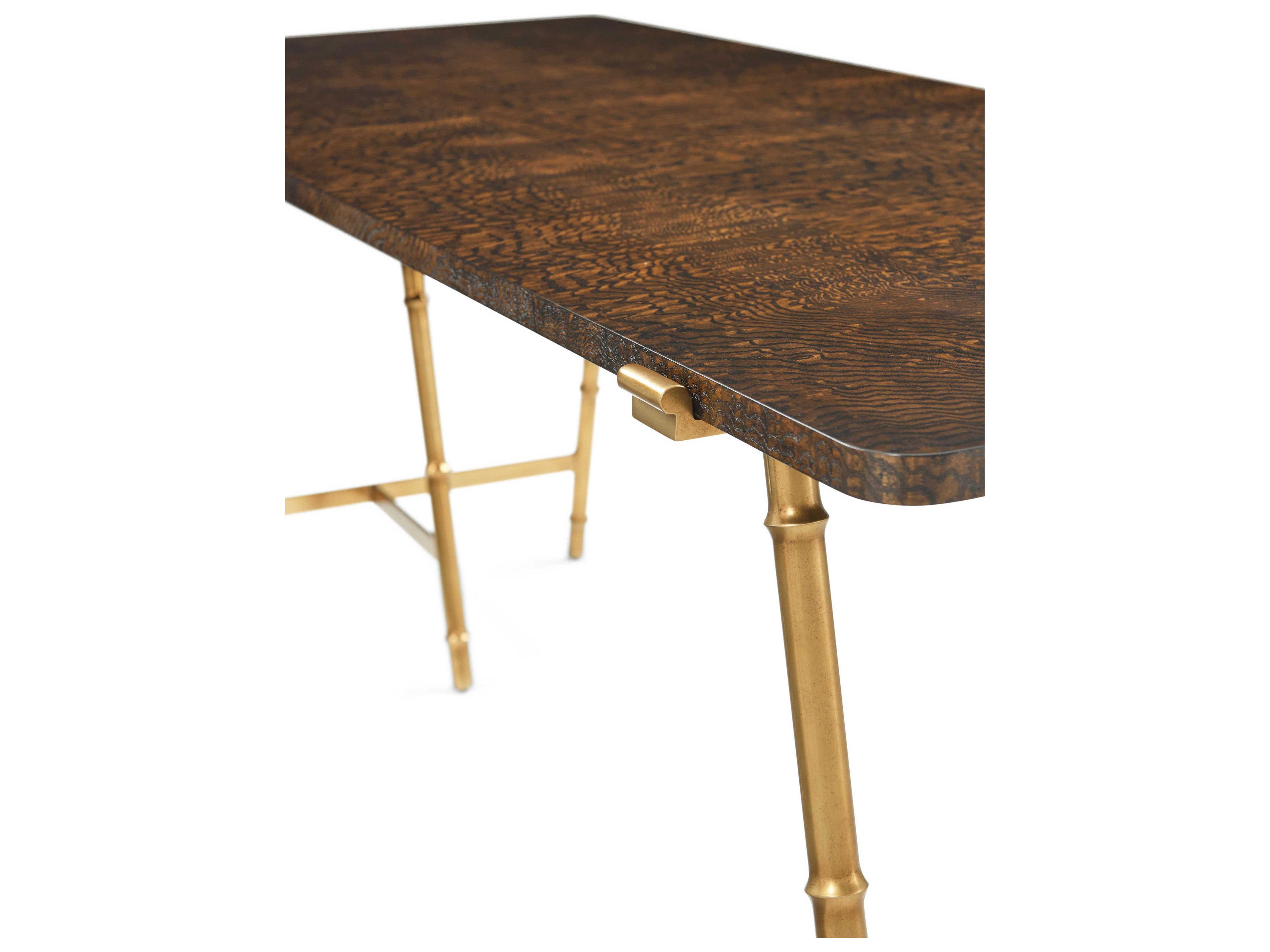 Theodore Alexander Kesden Pyramid Brown Computer Desk