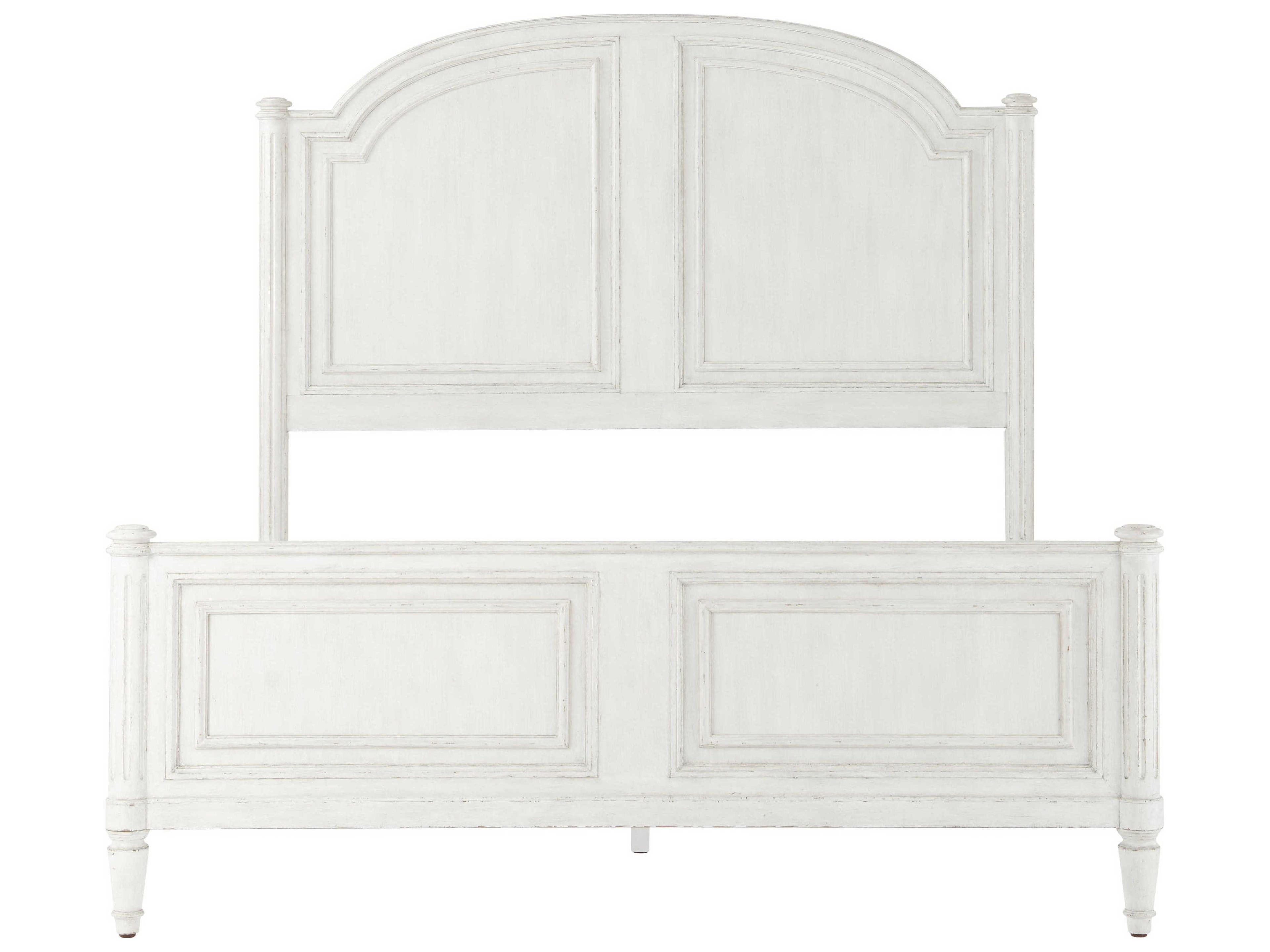Theodore Alexander Tavel The Vale Nora White Beech Wood Queen Four Poster Bed