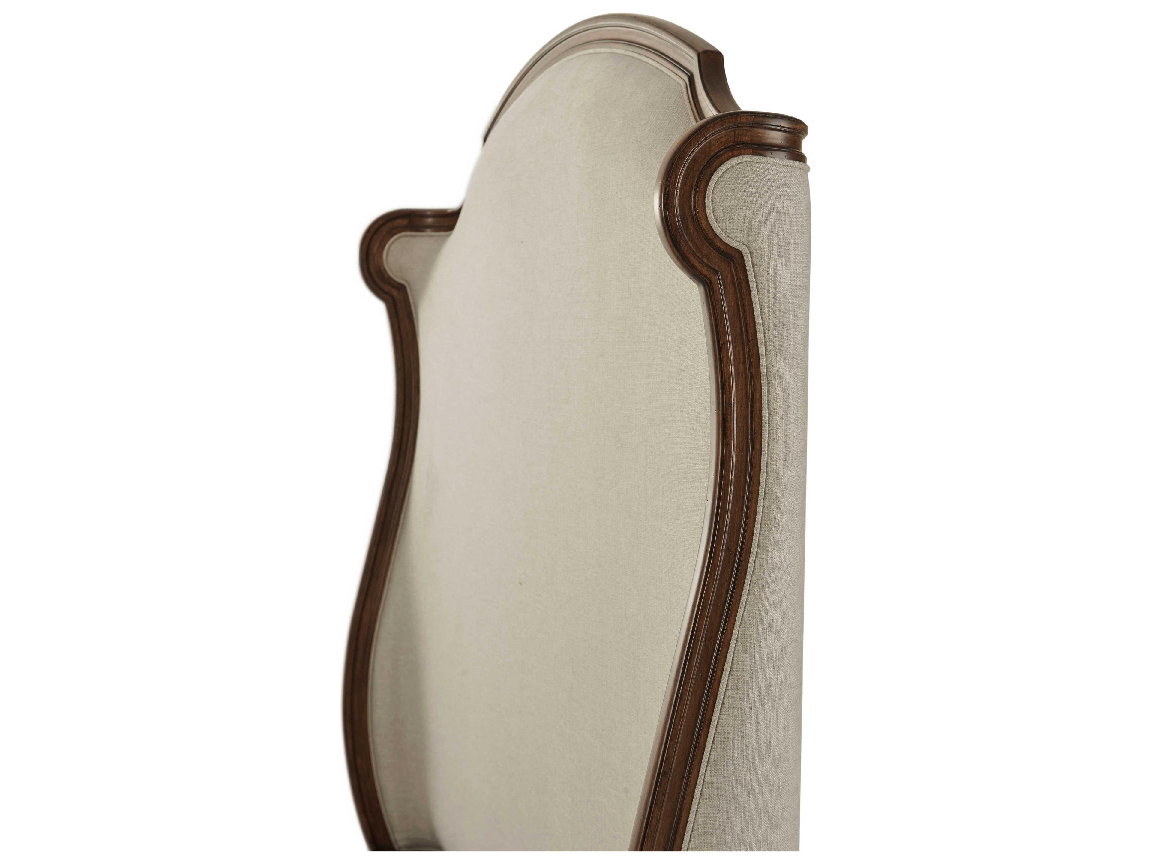 Theodore Alexander Tavel The Madeleine Avesta Brown Beech Wood Queen Panel Bed