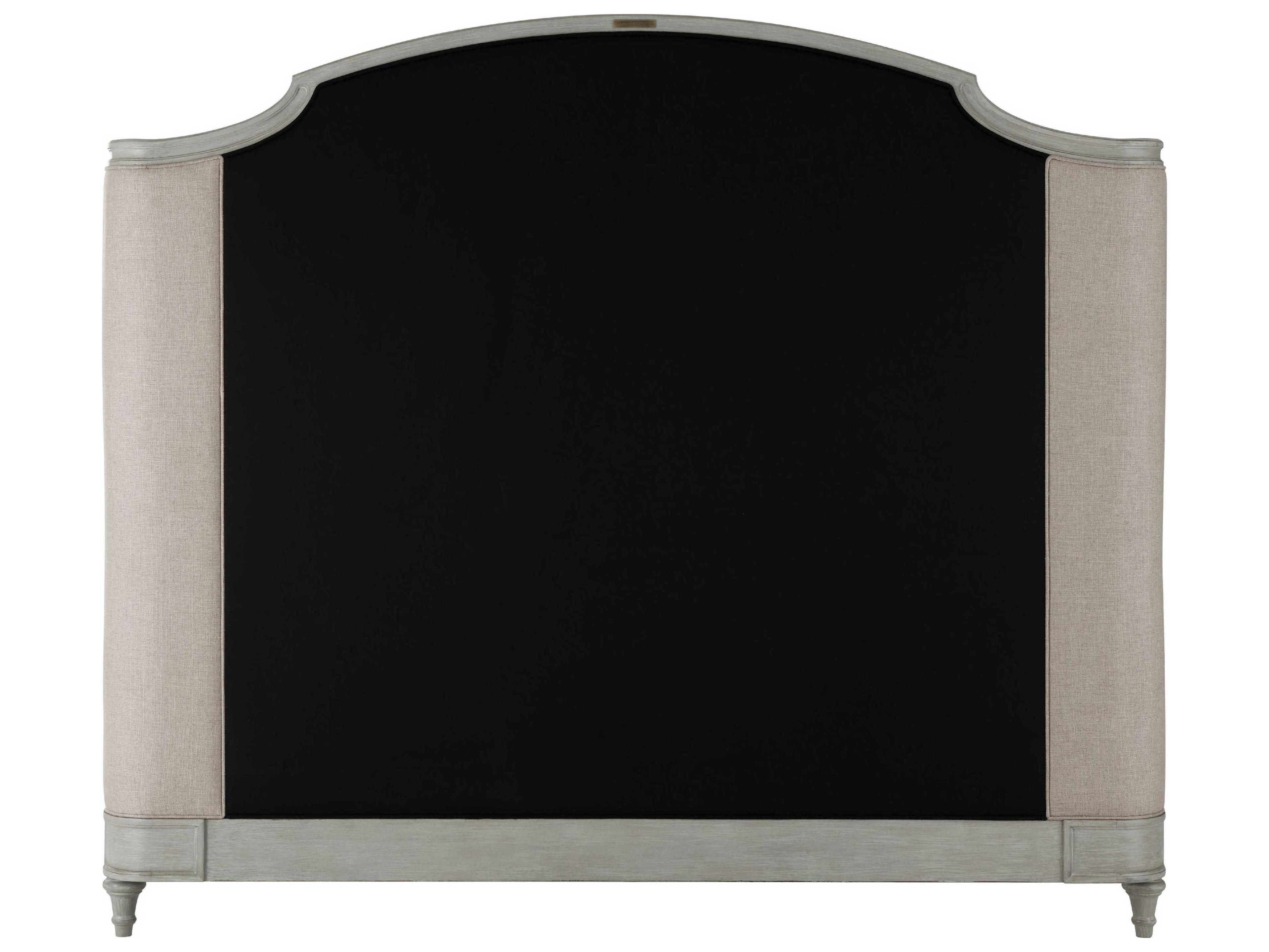 Theodore Alexander Tavel The Madeleine Elsa Gray Beech Wood King Panel Bed