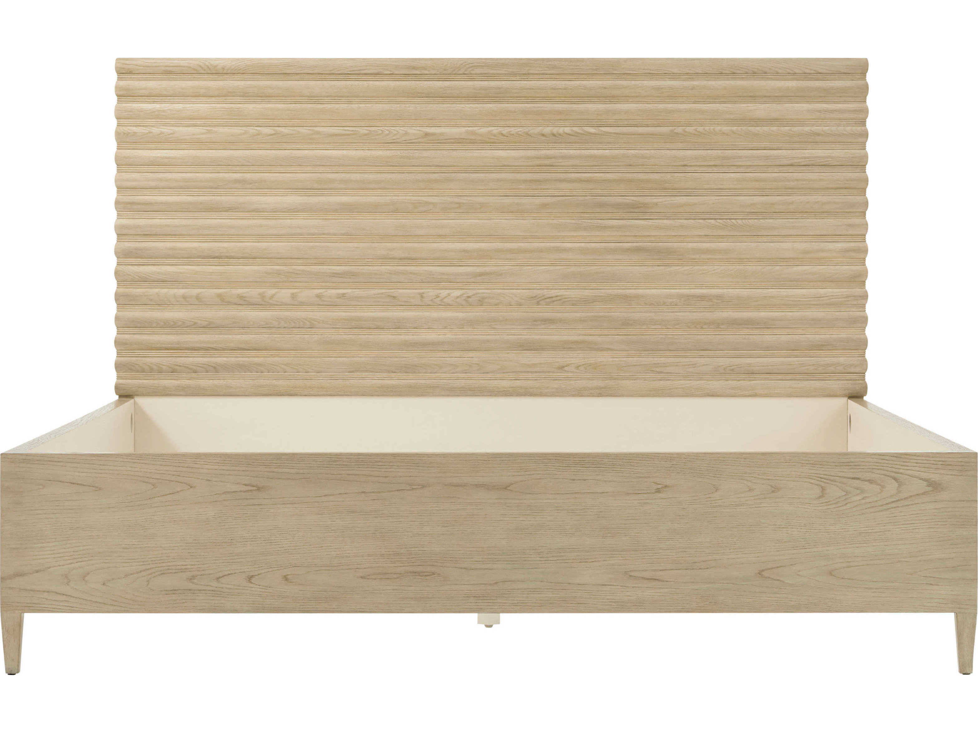 Theodore Alexander Balboa Coastal Grey Solid Wood King Platform Bed