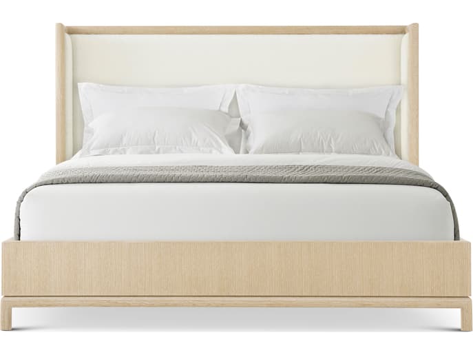 Theodore Alexander Montauk Natural Solid Wood King Panel Bed