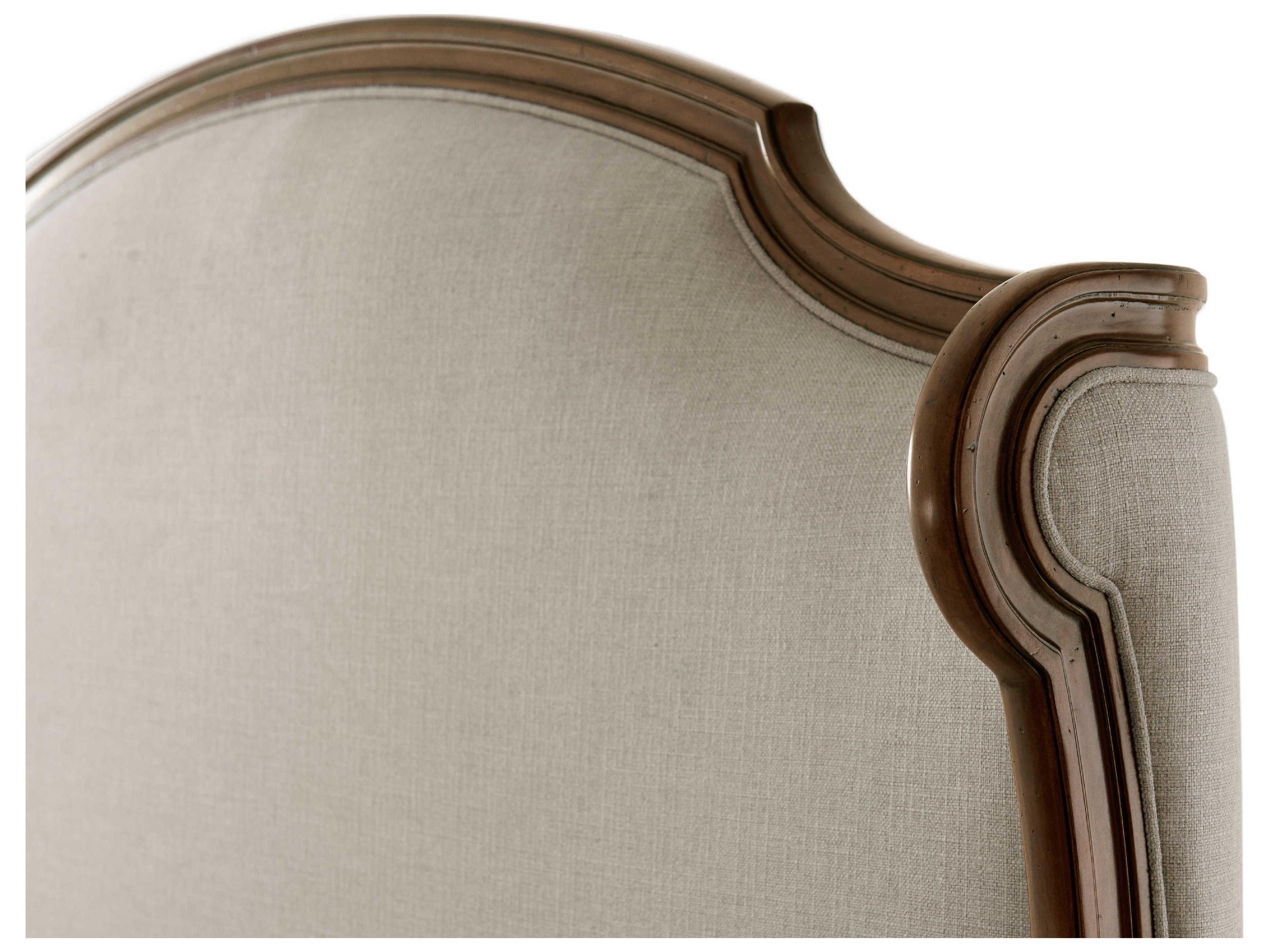 Theodore Alexander Tavel The Madeleine Avesta Brown Beech Wood California King Panel Bed