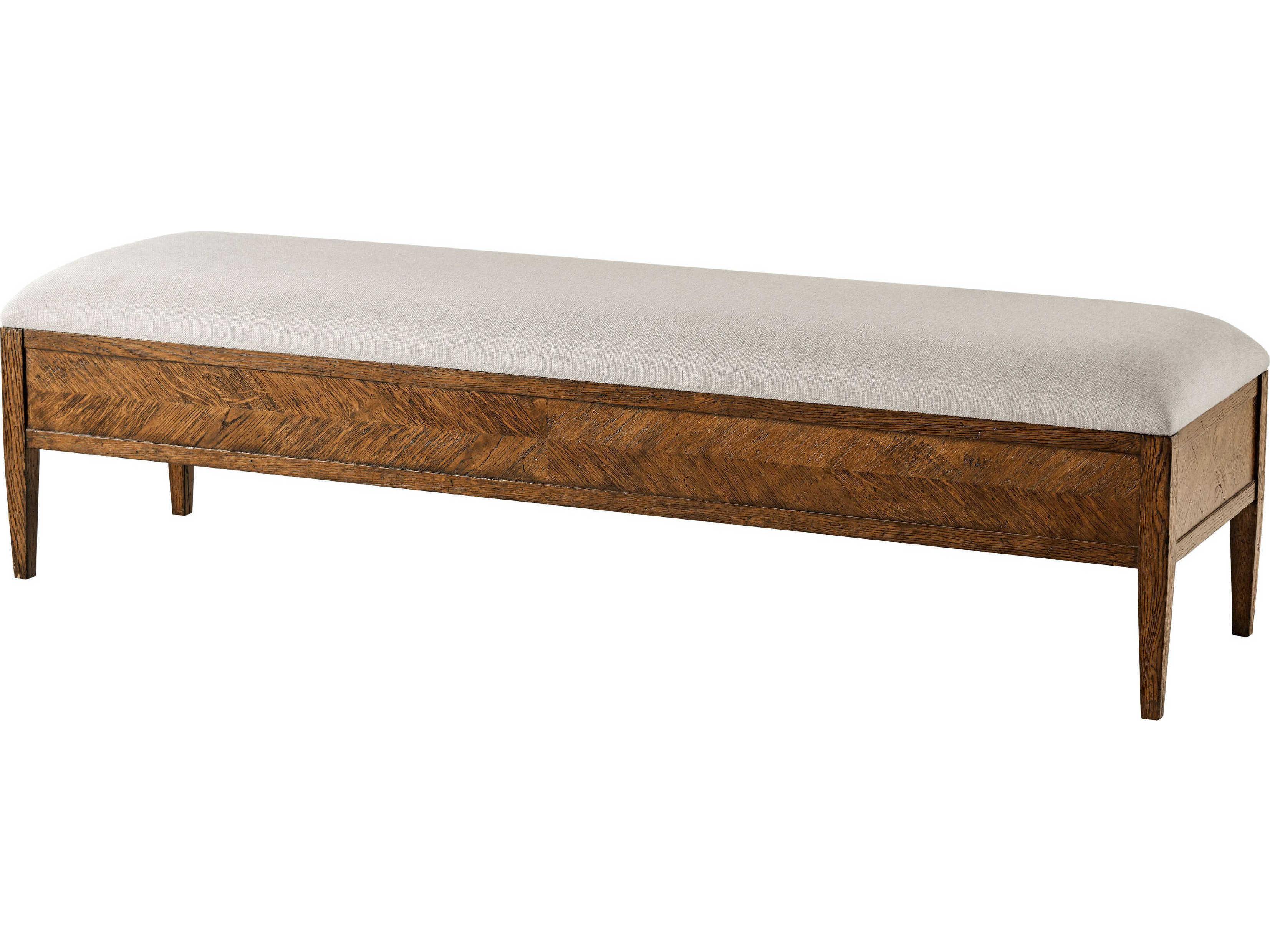 Theodore Alexander Nova Wide Dusk Accent Bench