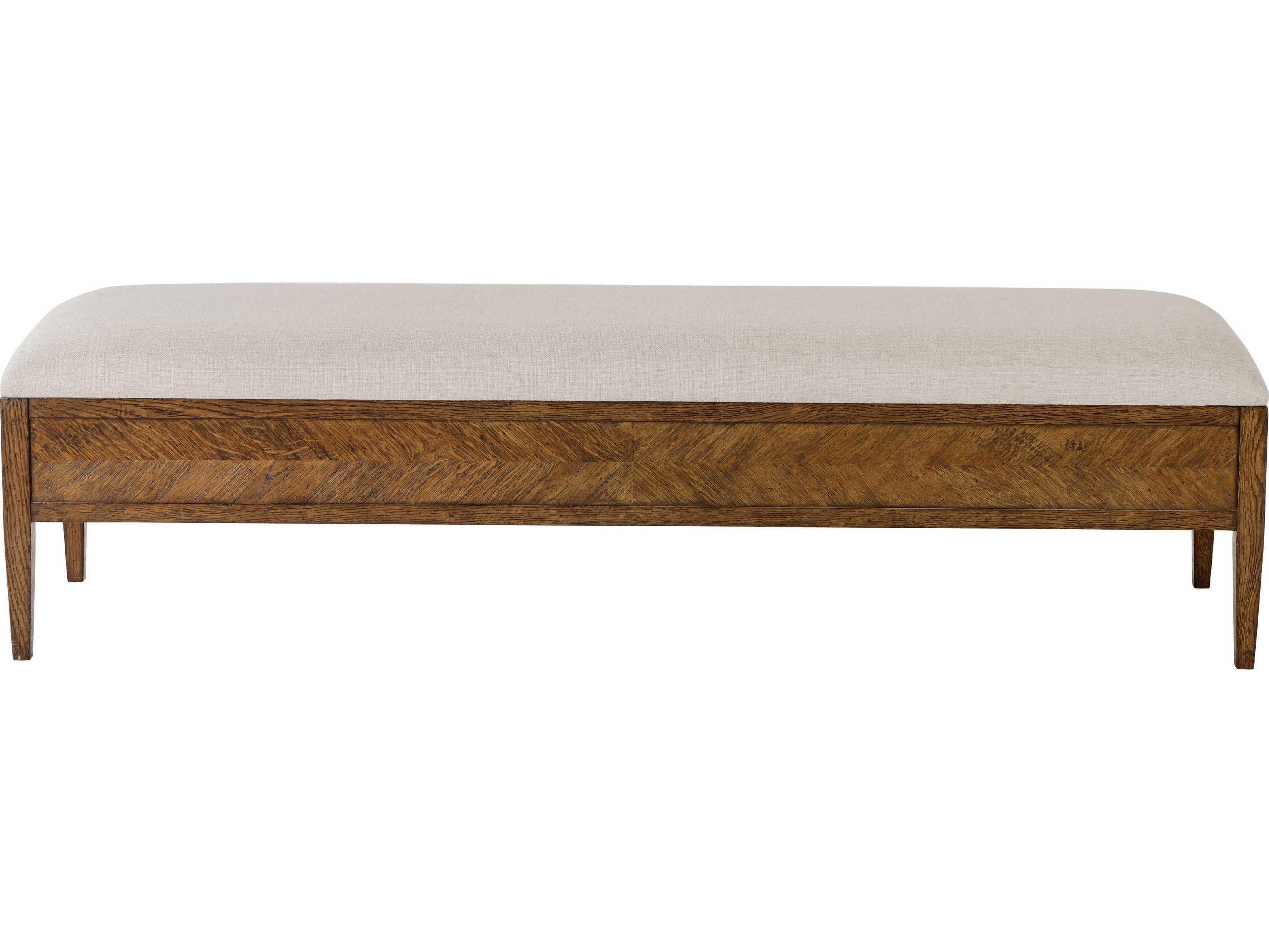 Theodore Alexander Nova Wide Dusk Accent Bench