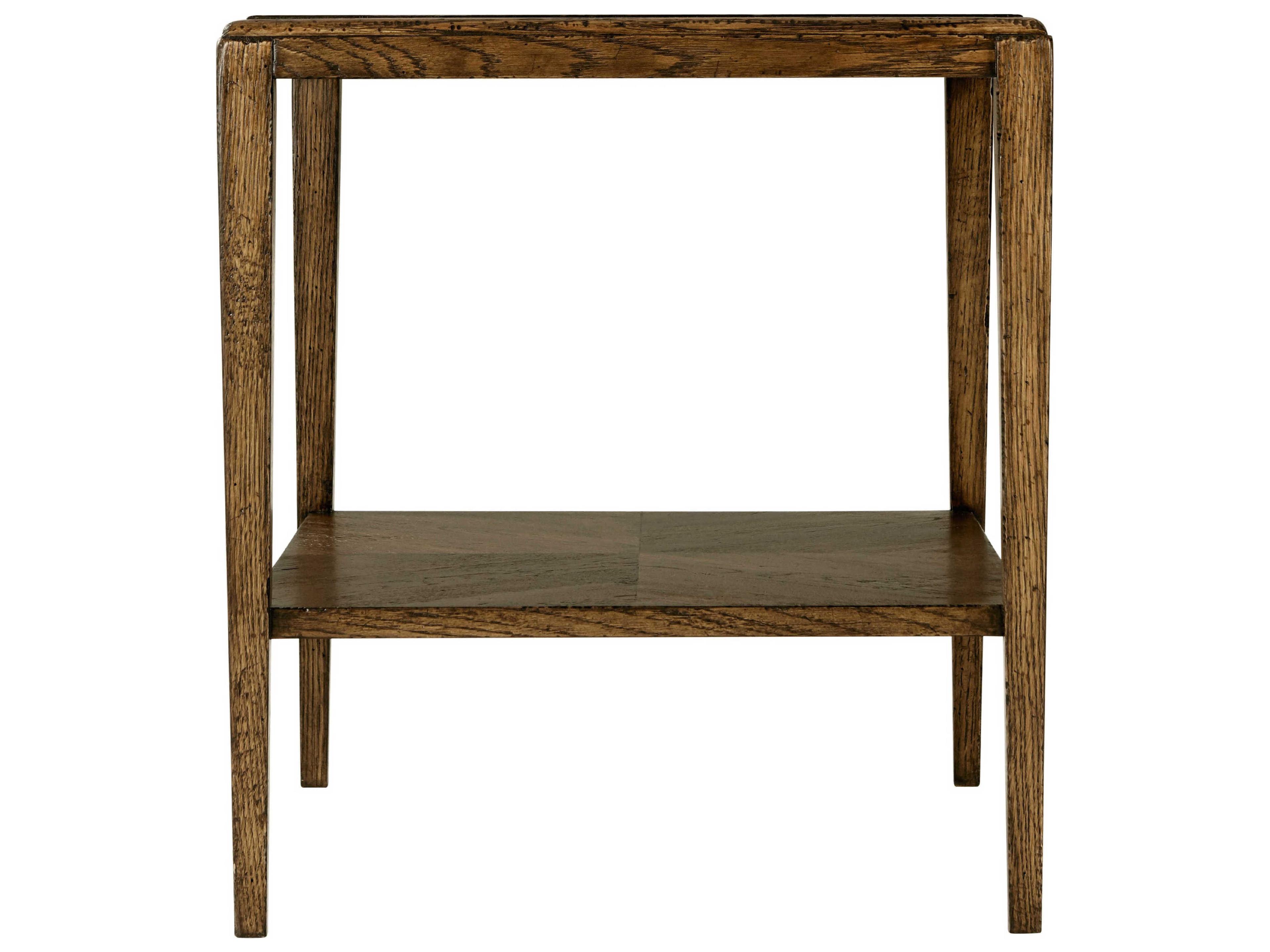 Theodore Alexander Nova Rectangular Wood End Table