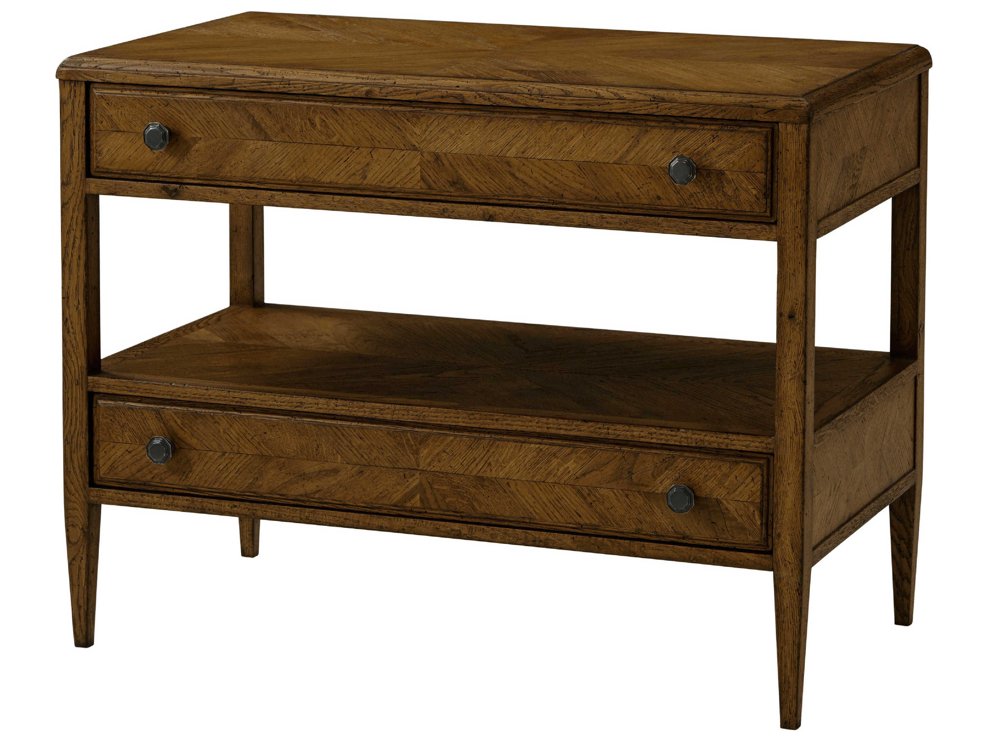 Theodore Alexander Nova 2-Drawers Dusk Nightstand