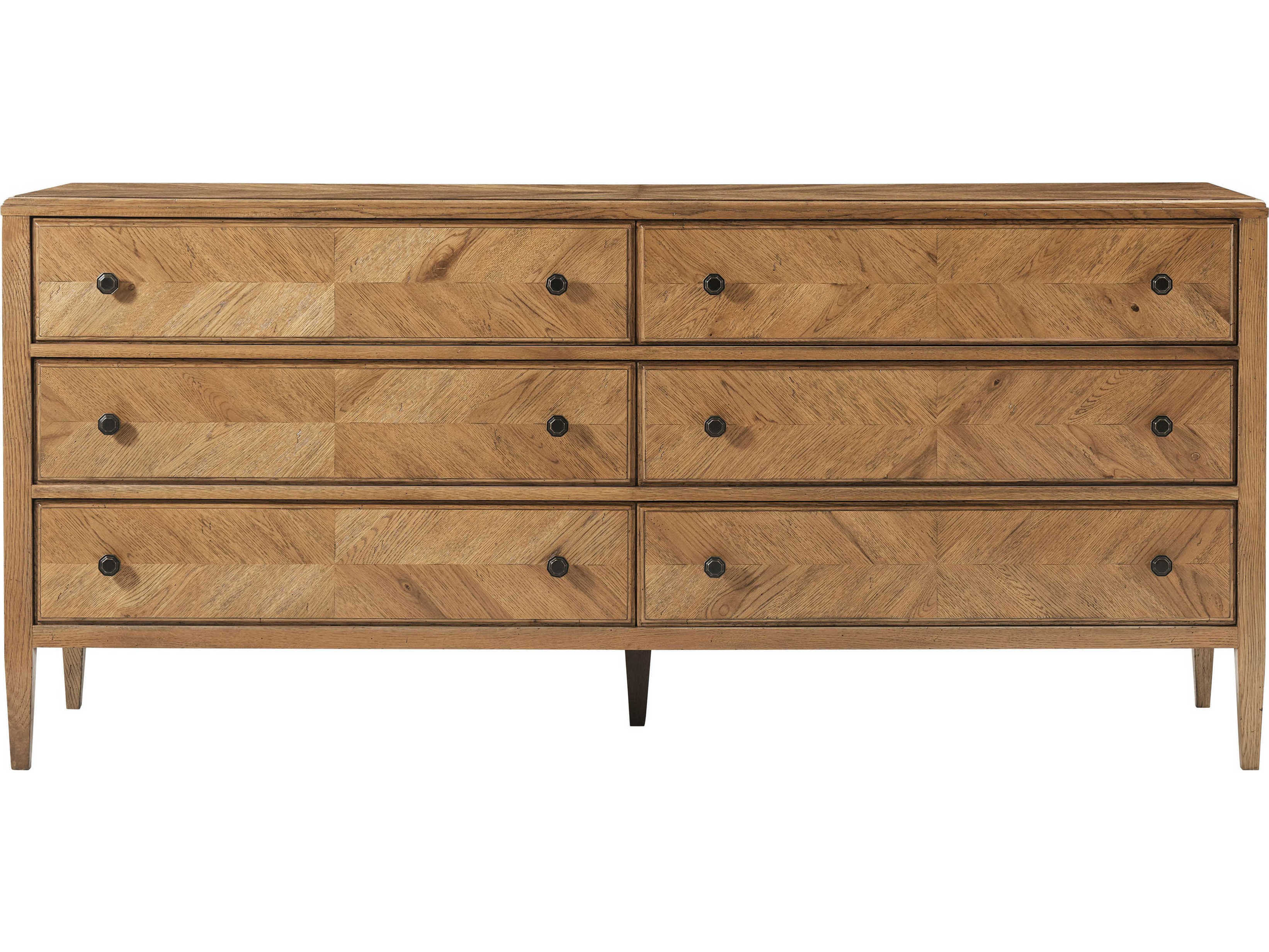 Theodore Alexander Nova 6-Drawers Dawn Double Dresser