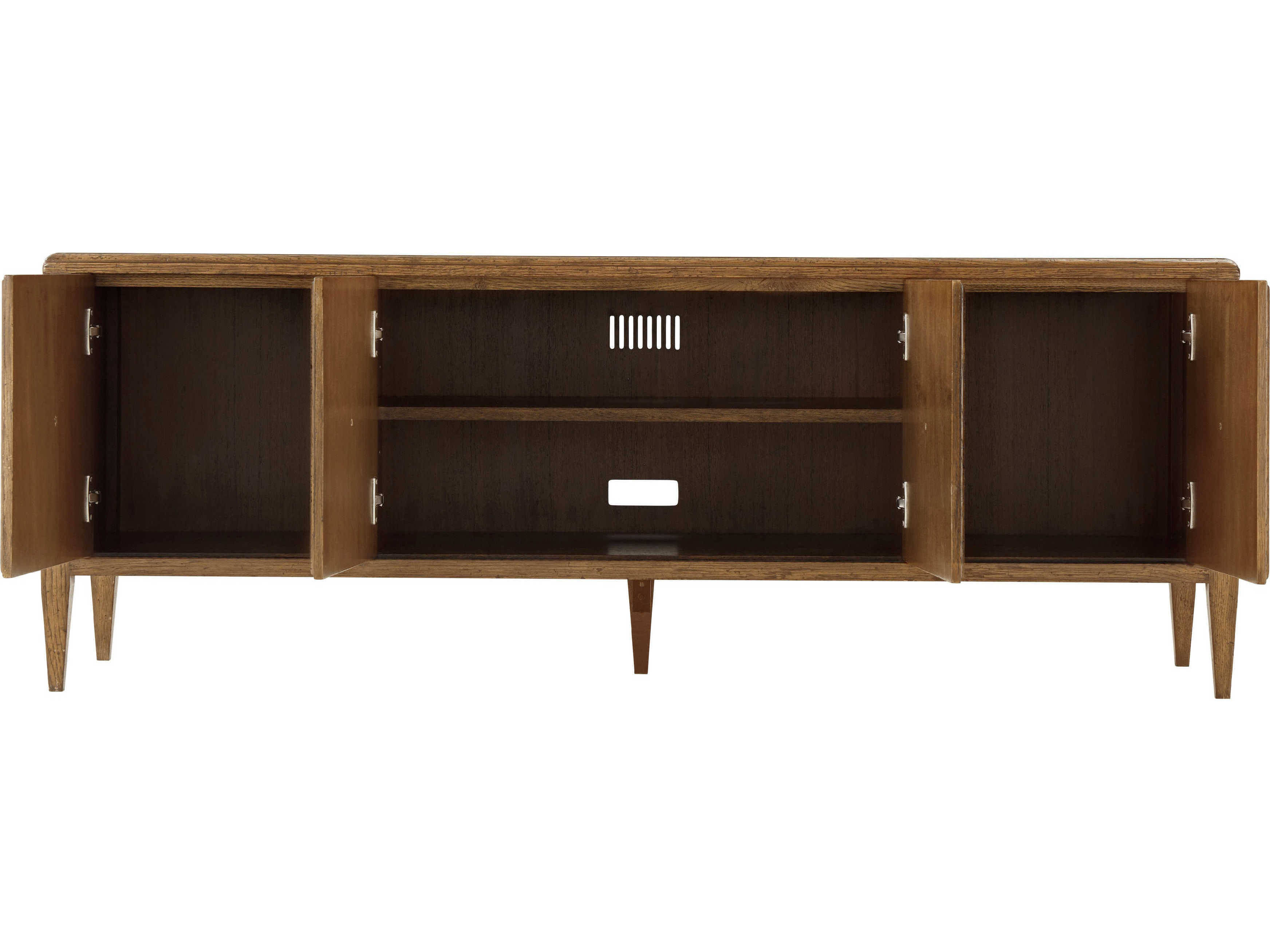 Theodore Alexander Nova 65" Oak Wood Media Console