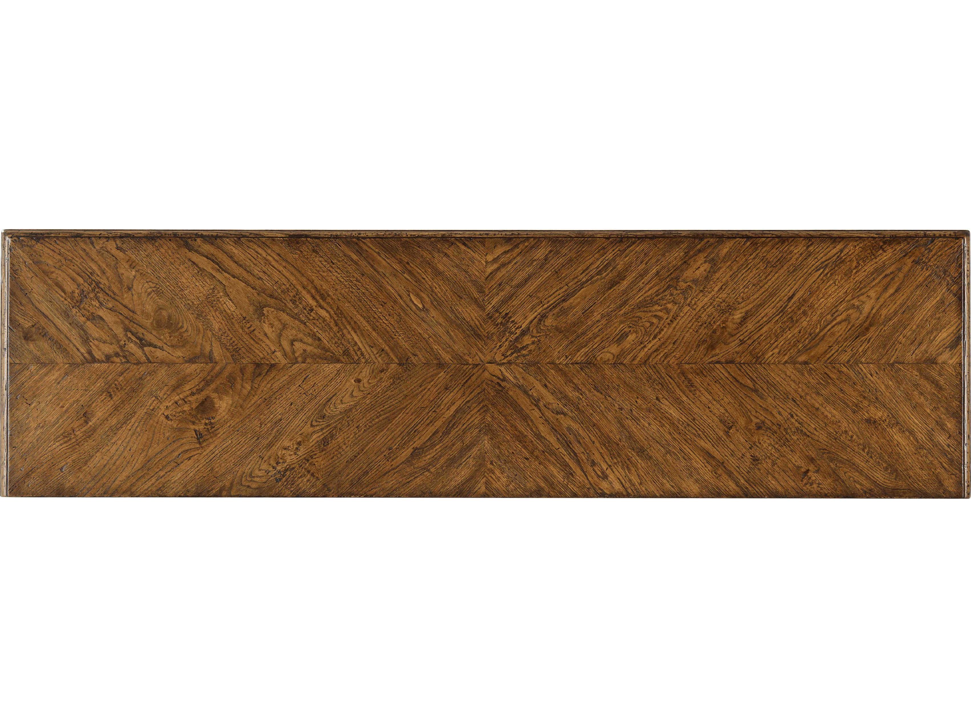 Theodore Alexander Nova 65" Oak Wood Media Console