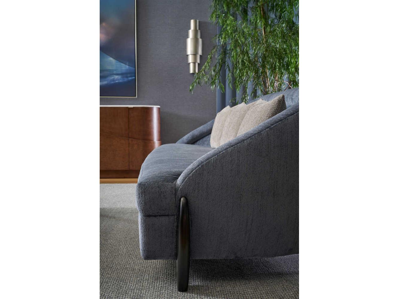 Theodore Alexander Lalique Expresso Upholstered Sofa