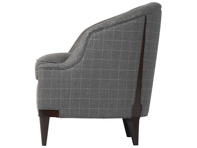 Theodore Alexander Richard Mishaan Fabric Accent Chair