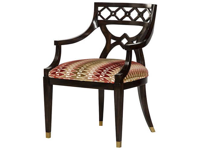 Theodore Alexander Alexa Hamption Fabric Accent Chair