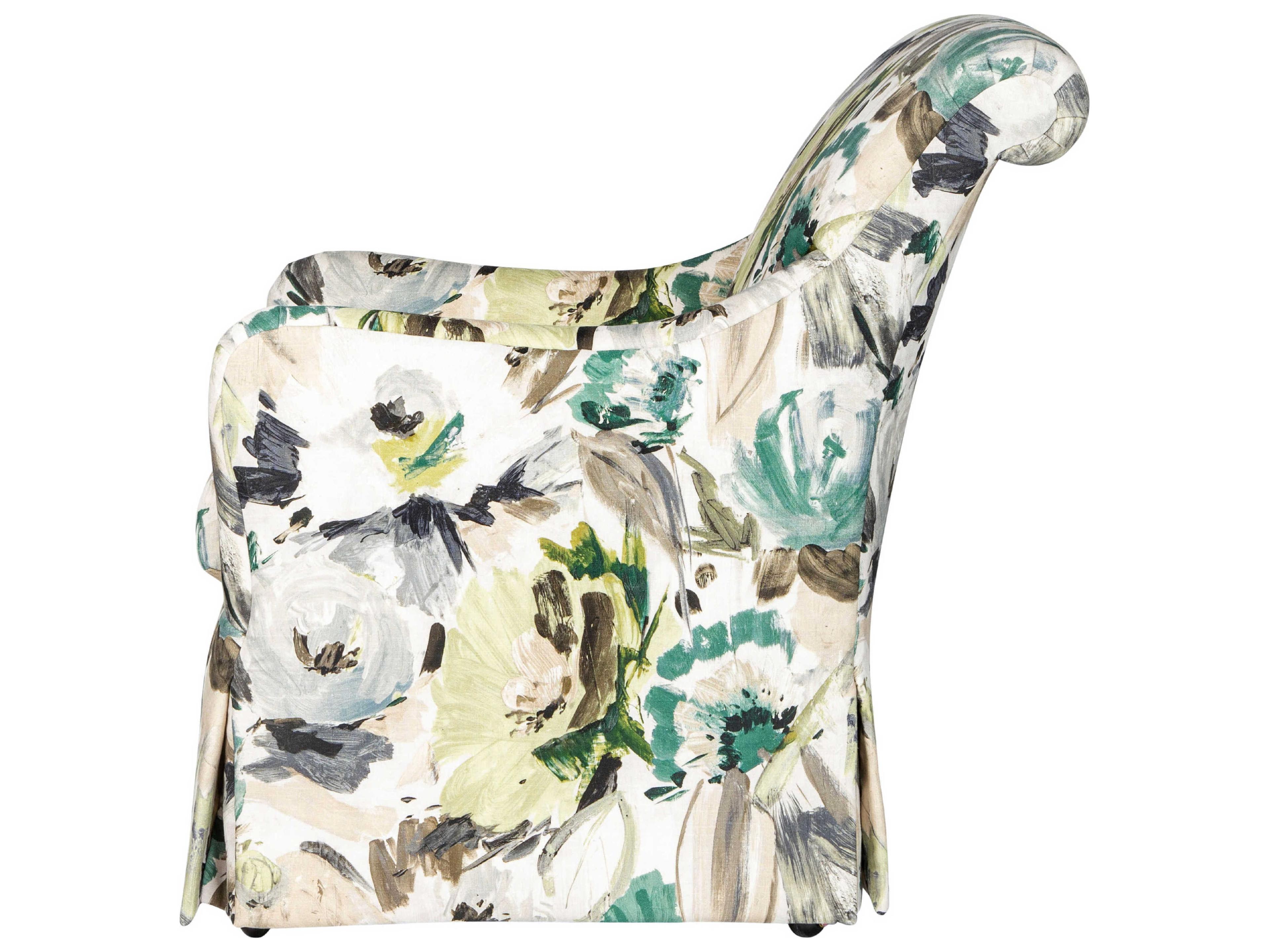 Theodore Alexander Zoe Fabric Accent Host Chair