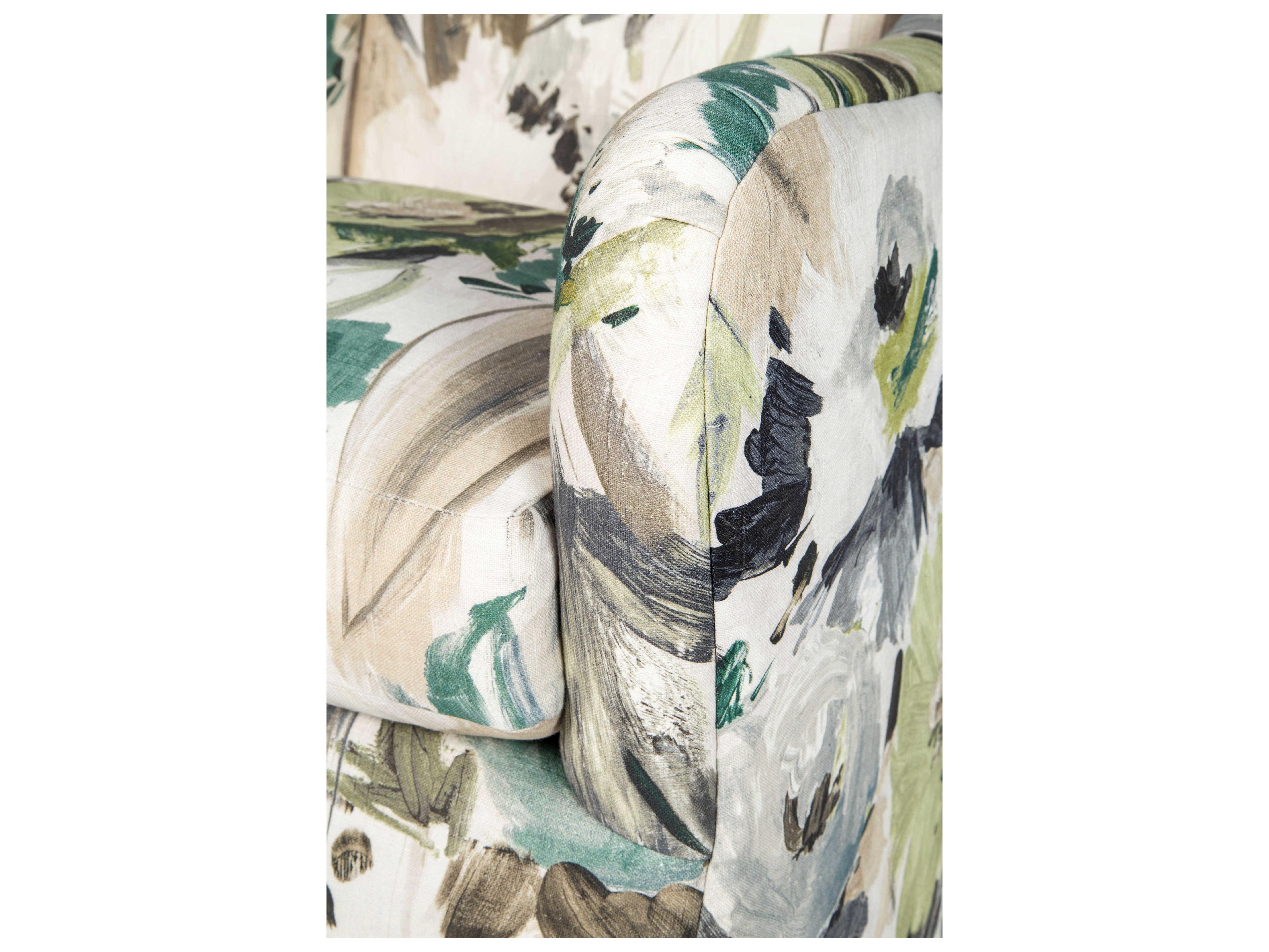 Theodore Alexander Zoe Fabric Accent Host Chair