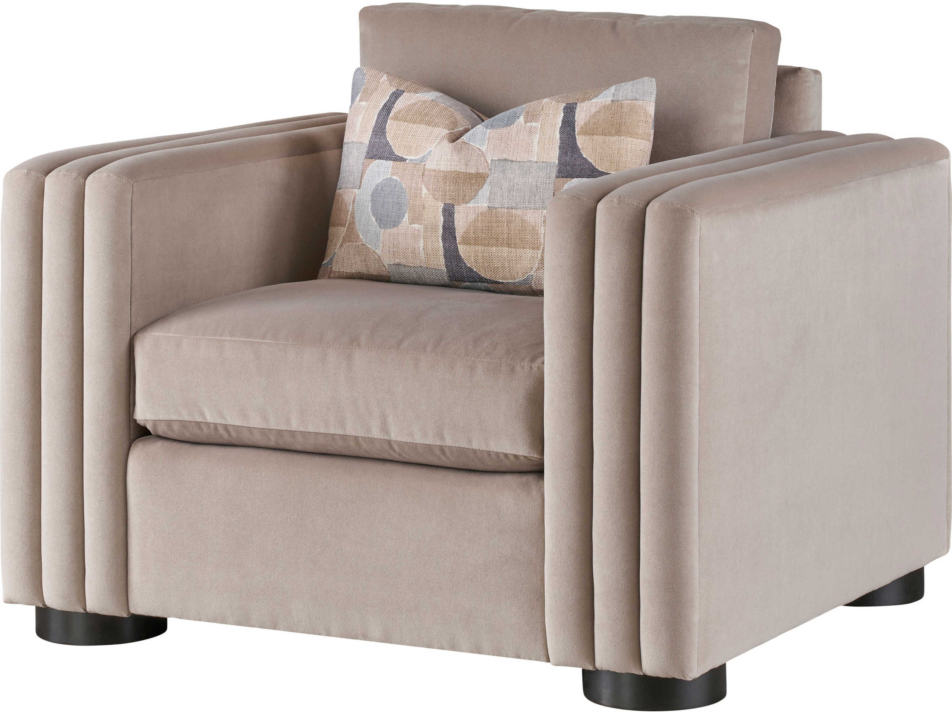 Theodore Alexander Despres Fabric Accent Chair