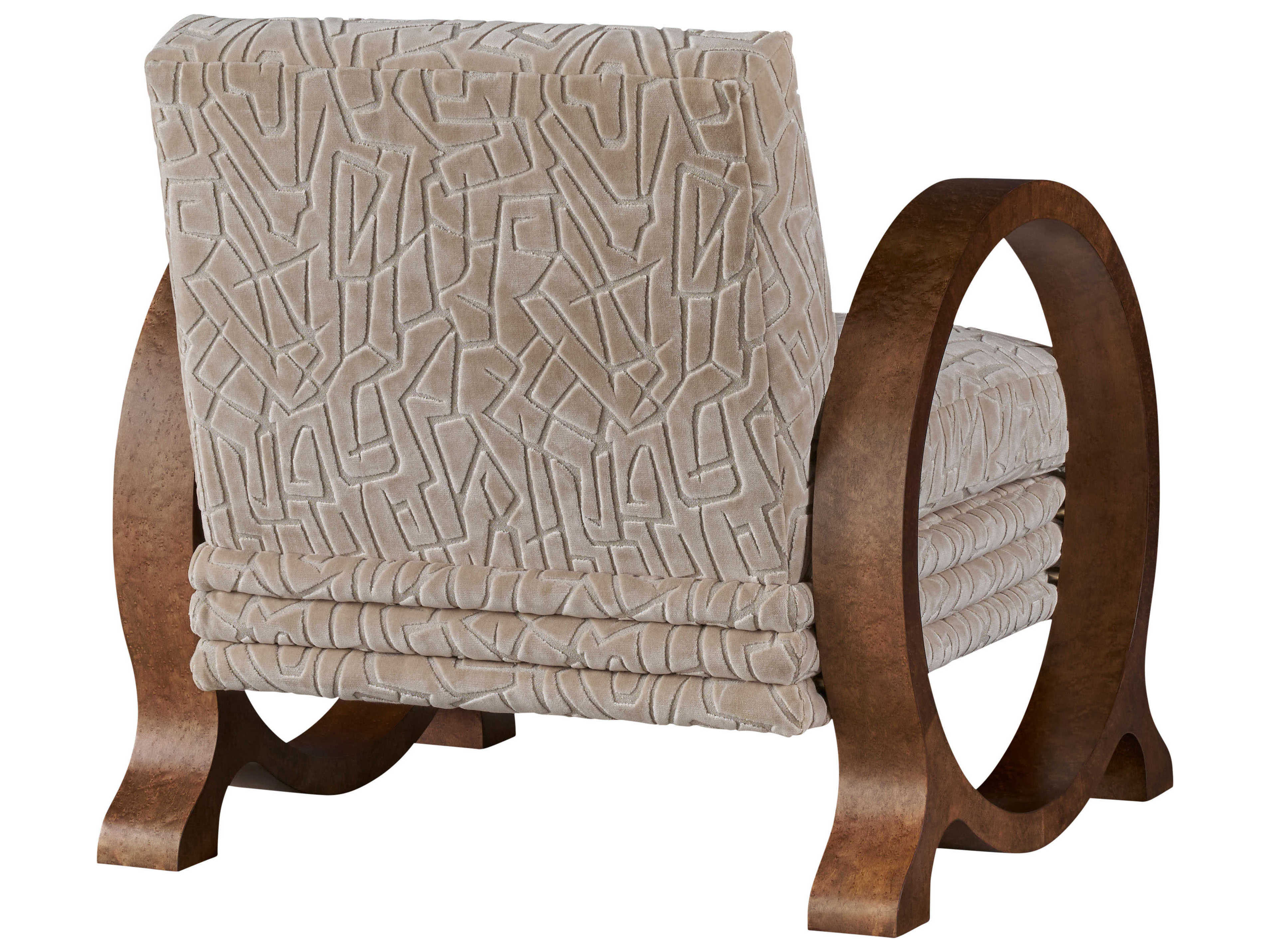 Theodore Alexander Barbier Fabric Accent Chair