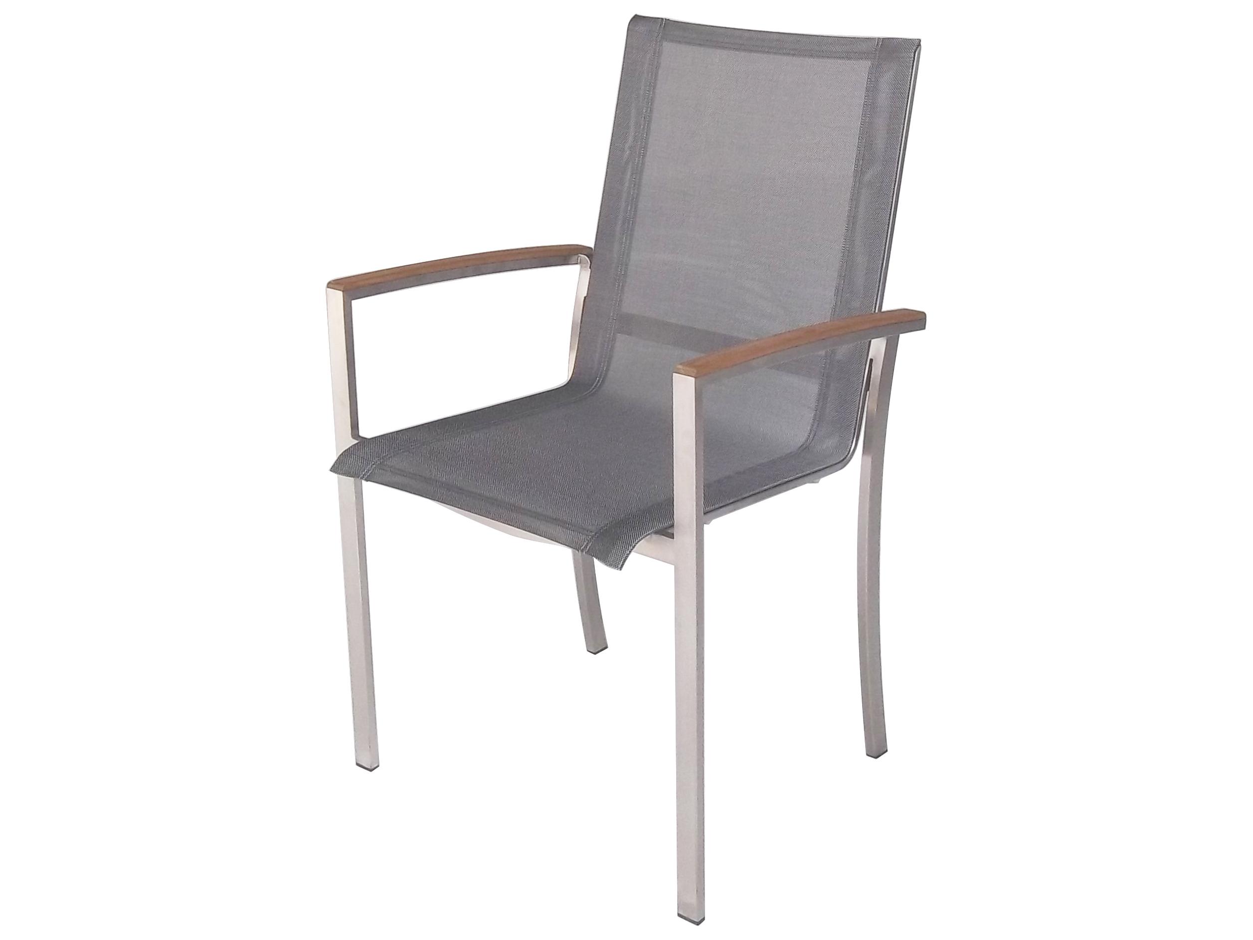Three Birds Casual Avanti Stainless Steel Stacking Armchair