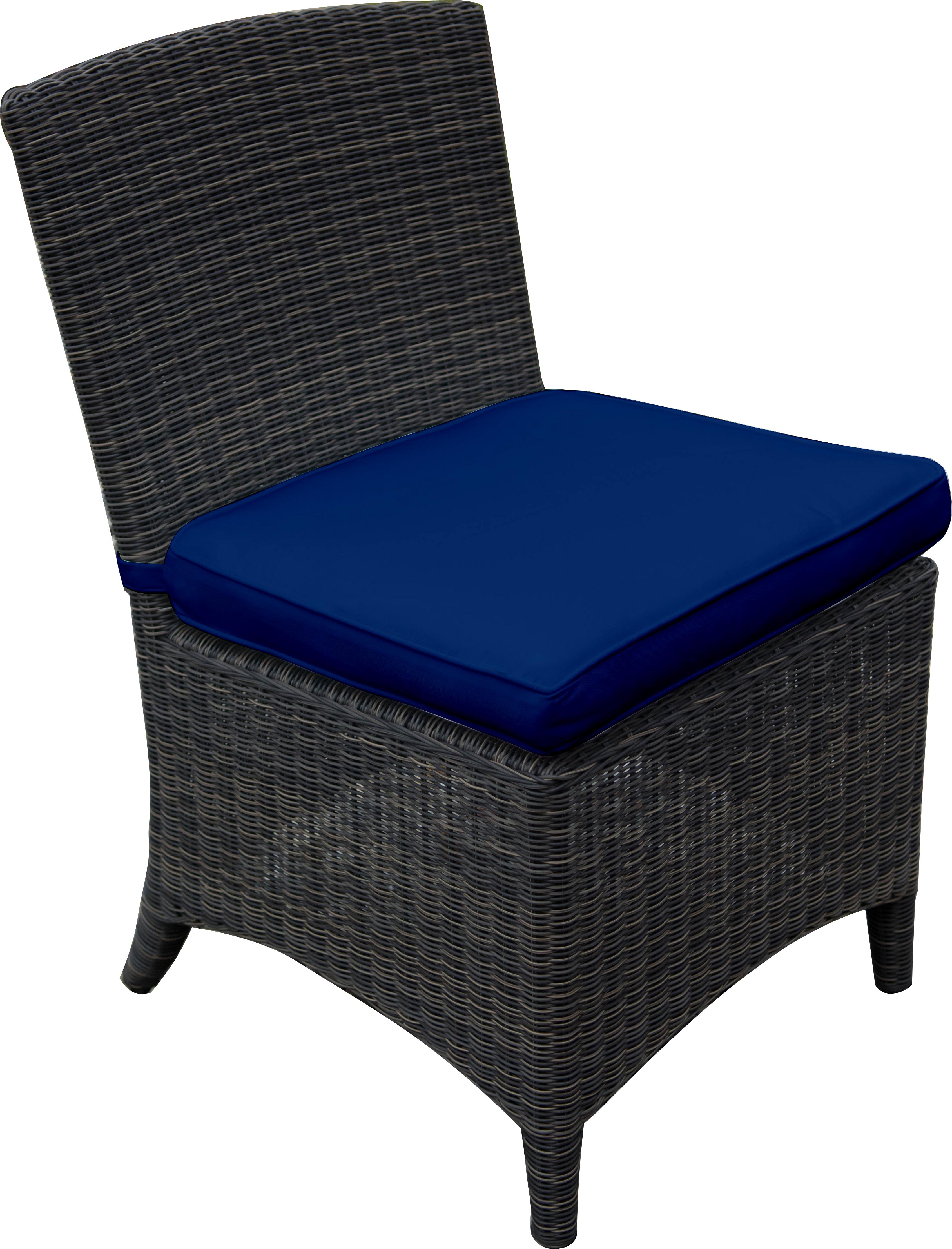 Three Birds Casual Bella Wicker Patio Dining Side Chair